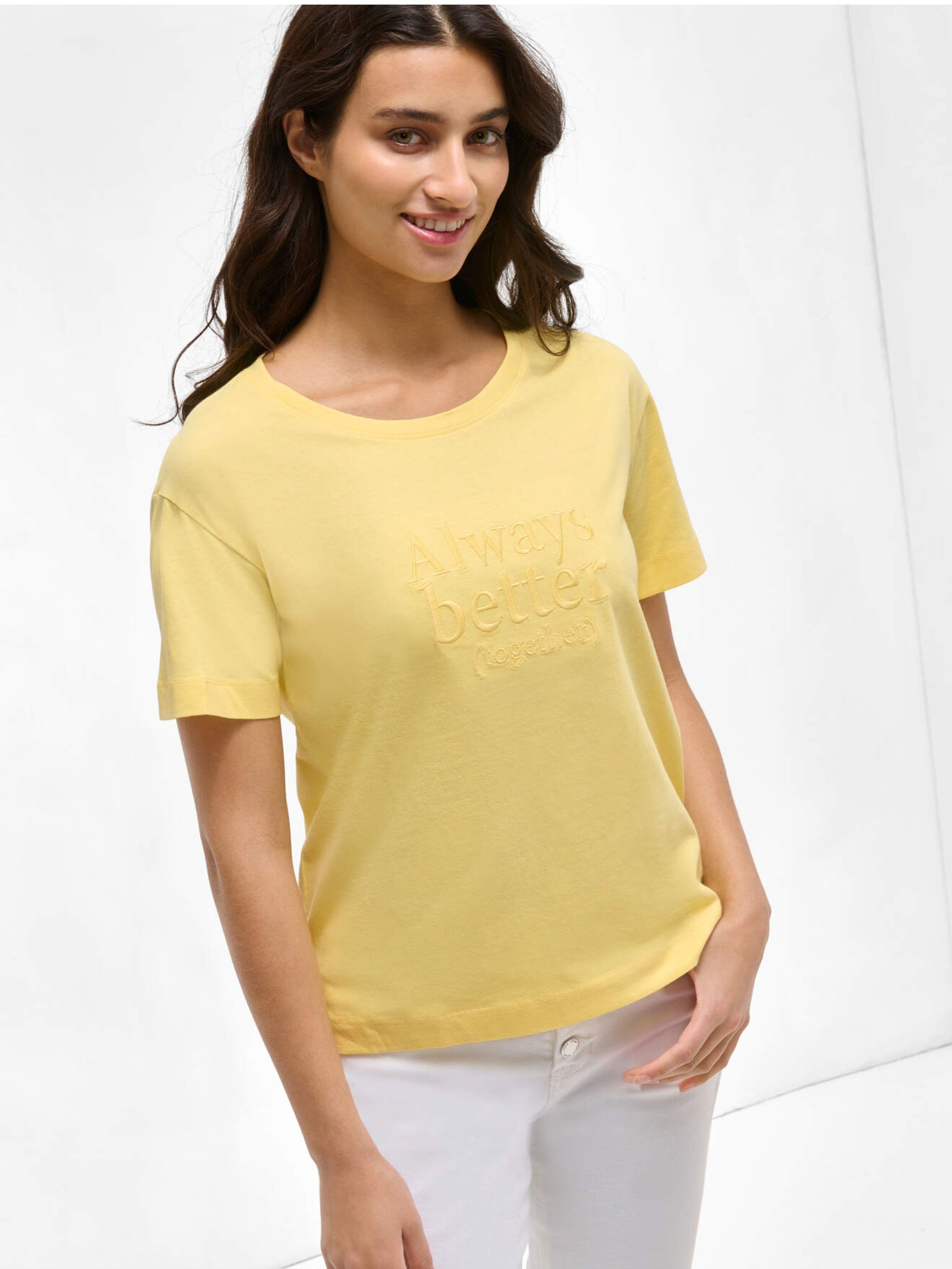 Żółty T-shirt ORSAY