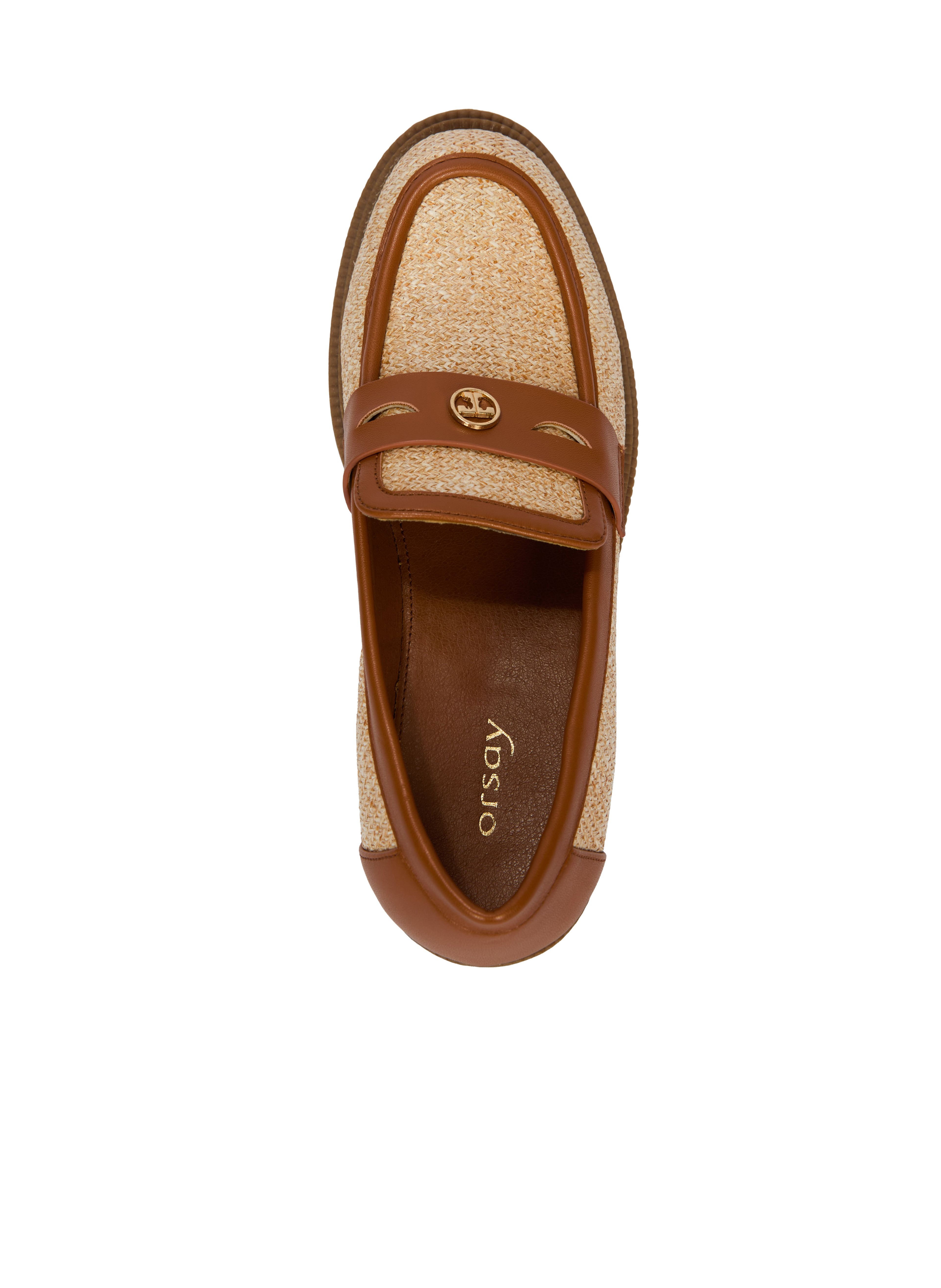 Braune Damen-Mokassins ORSAY VITA - 005