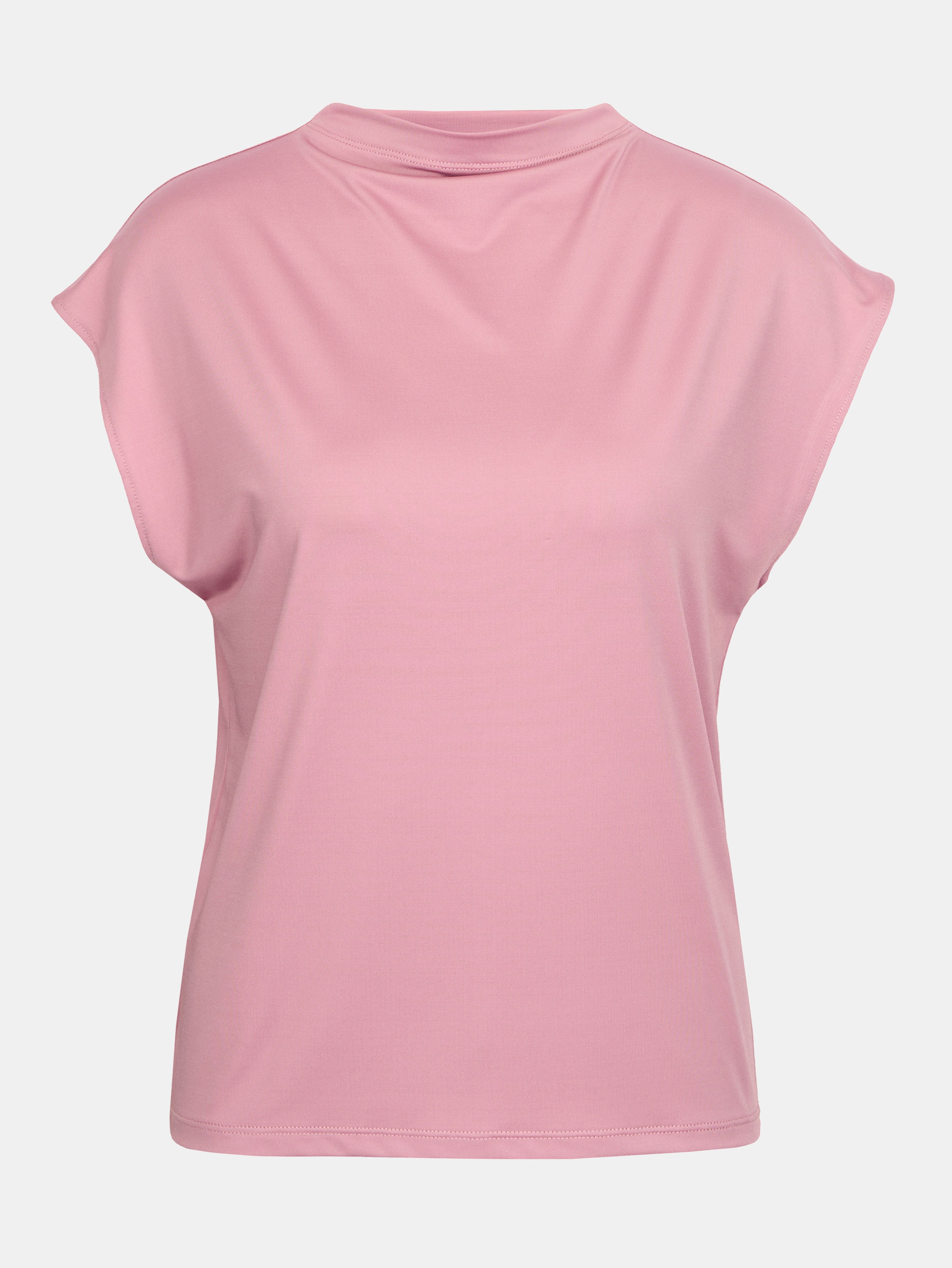 Jasnofioletowa damska koszulka z krótkim rękawem ORSAY