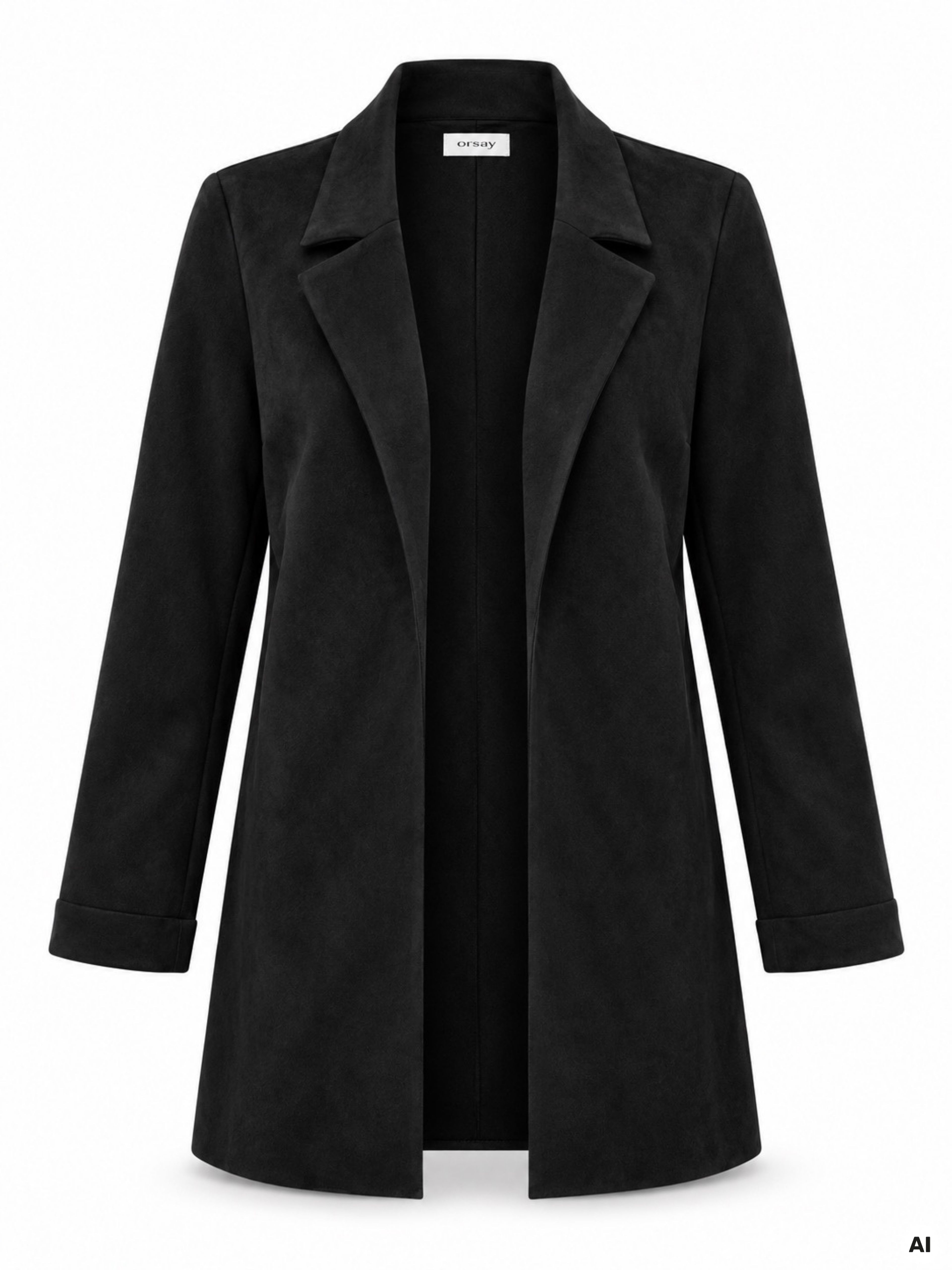 Palton pentru femei negru ORSAY - 005