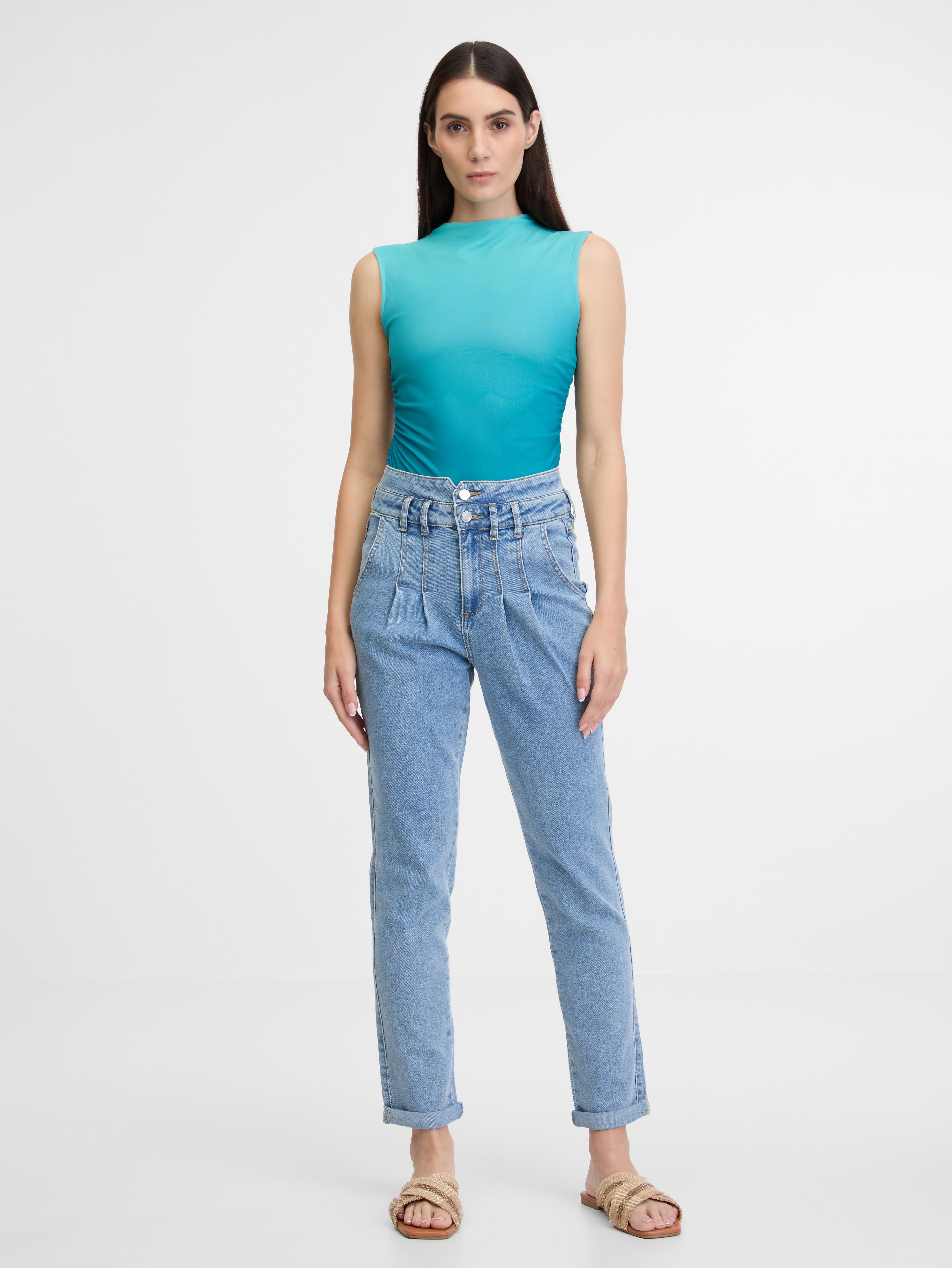 Hellblaue Damen Mom-Jeans ORSAY