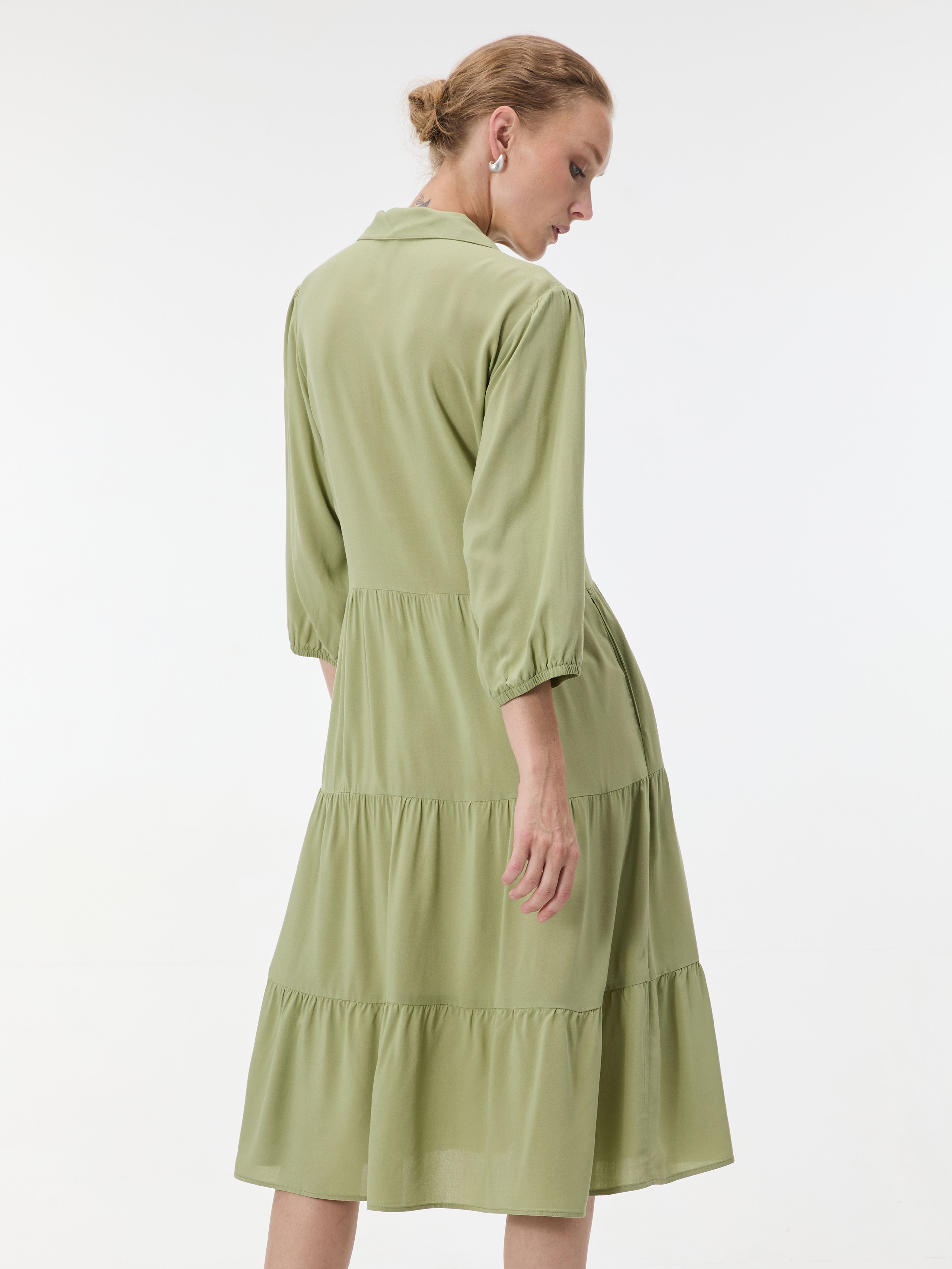Zelené dámske šaty ORSAY - 003
