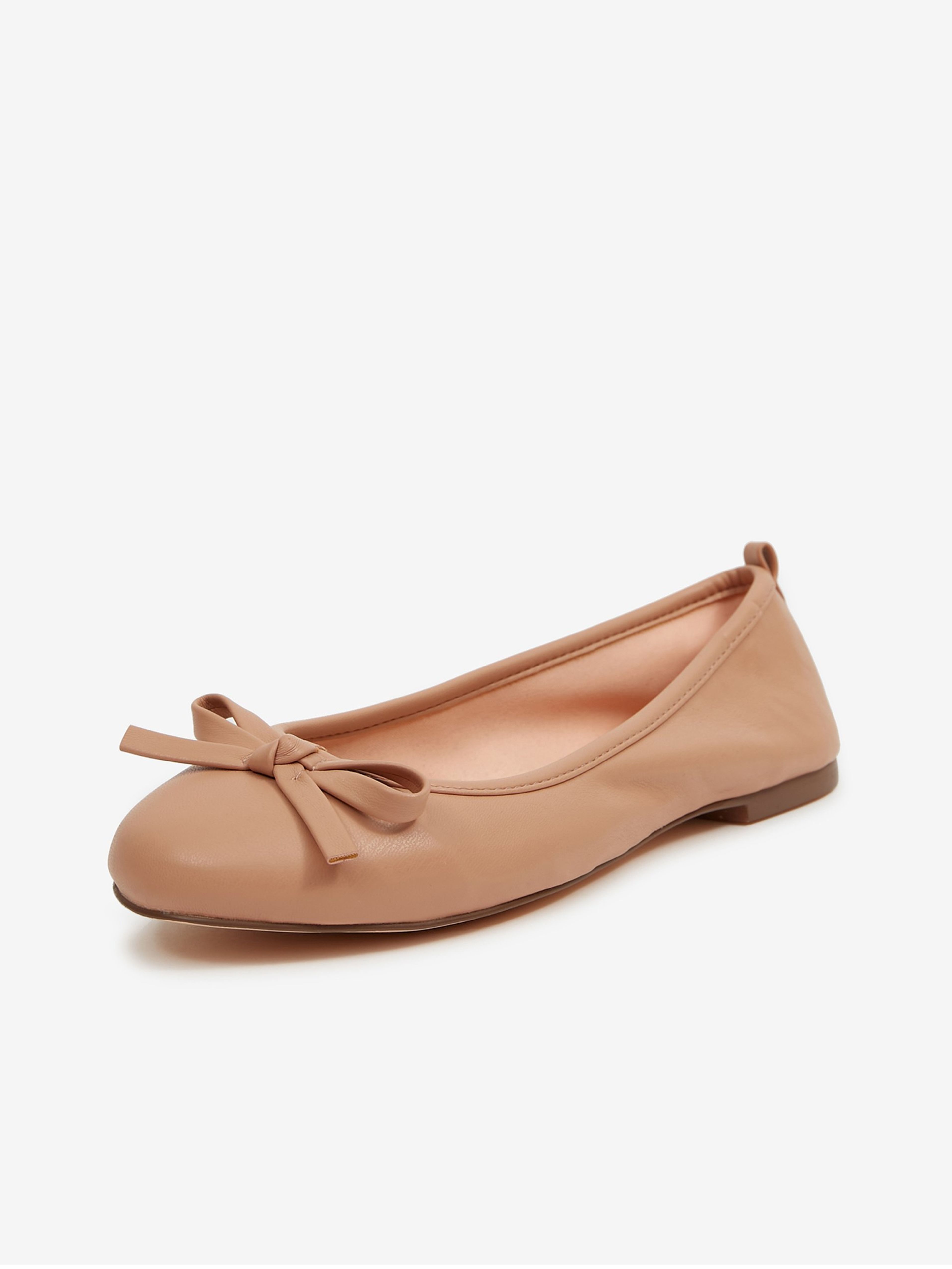 Hnedé dámske baleríny ORSAY