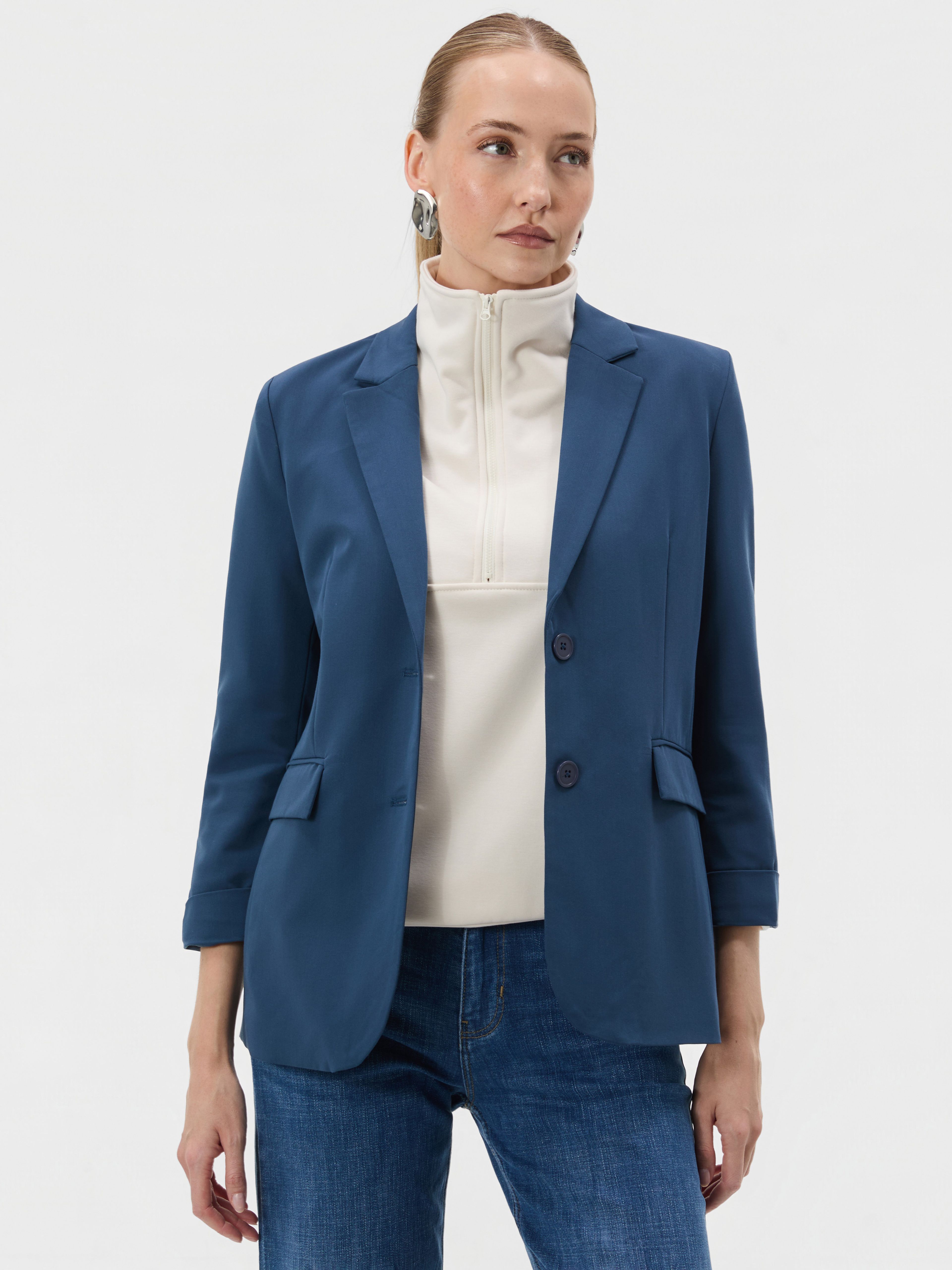 Dunkelblauer Damenblazer ORSAY - 001