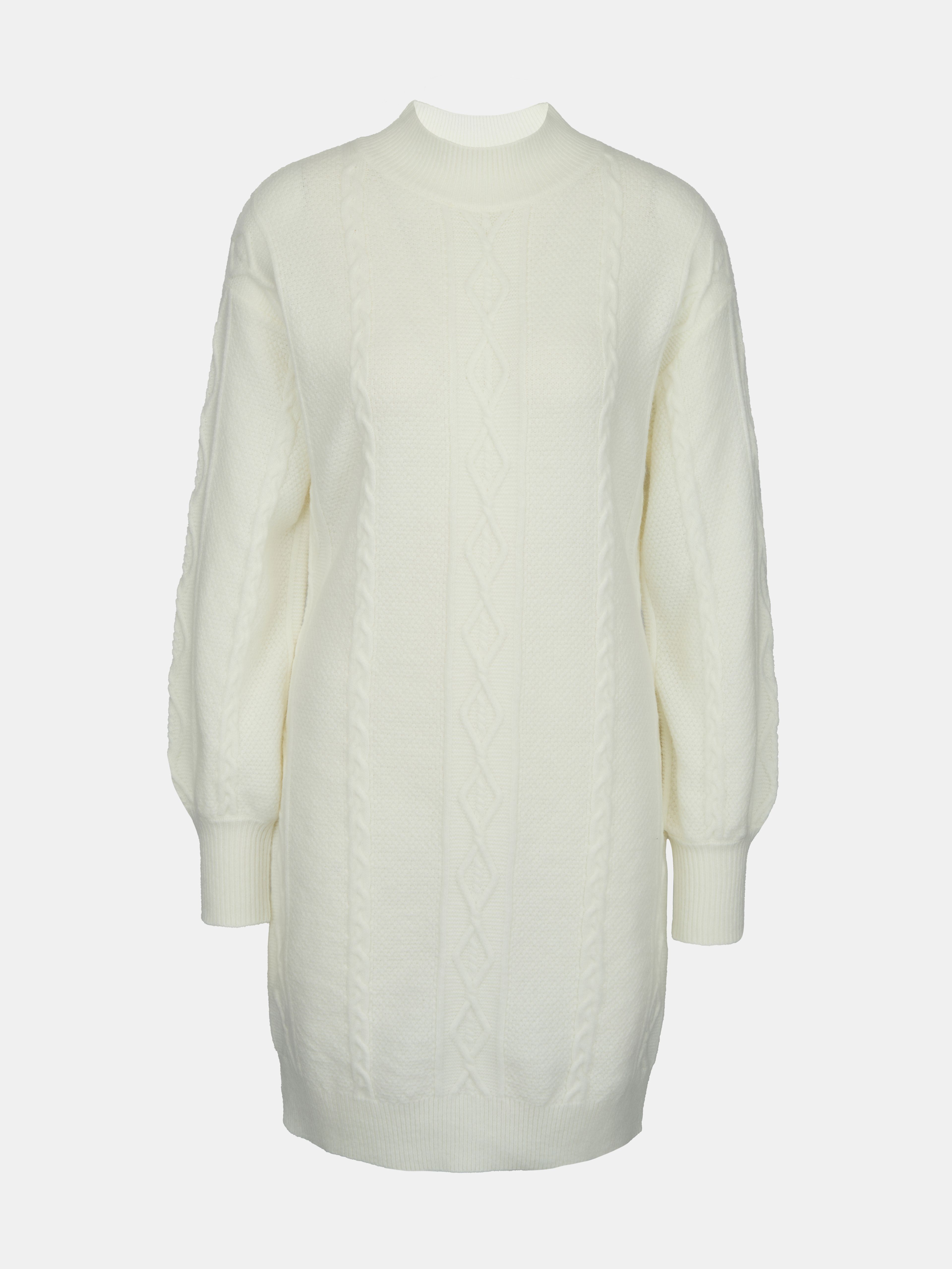 Kremowa damska sukienka swetrowa ORSAY