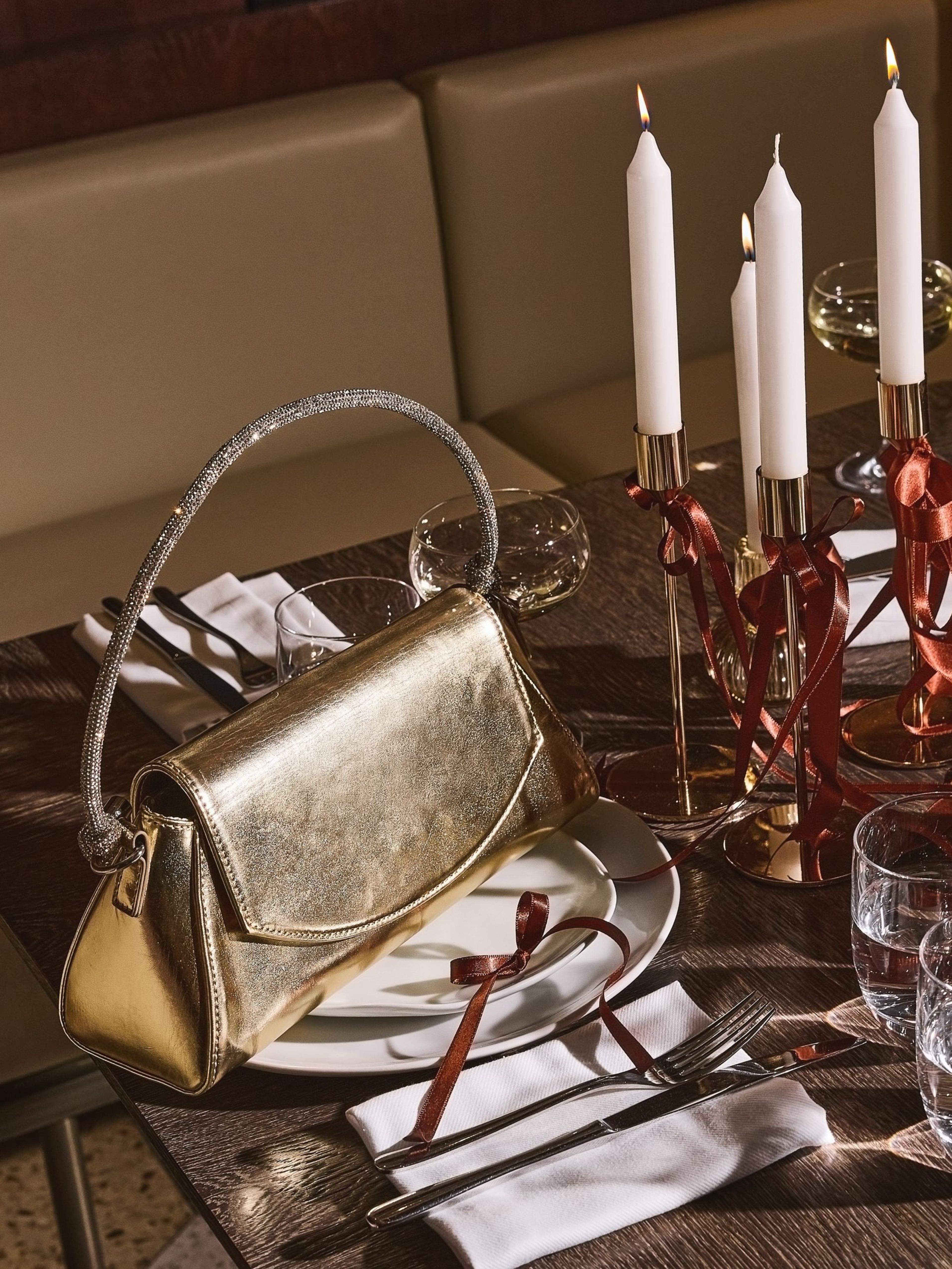 ORSAY arany női kézitáska