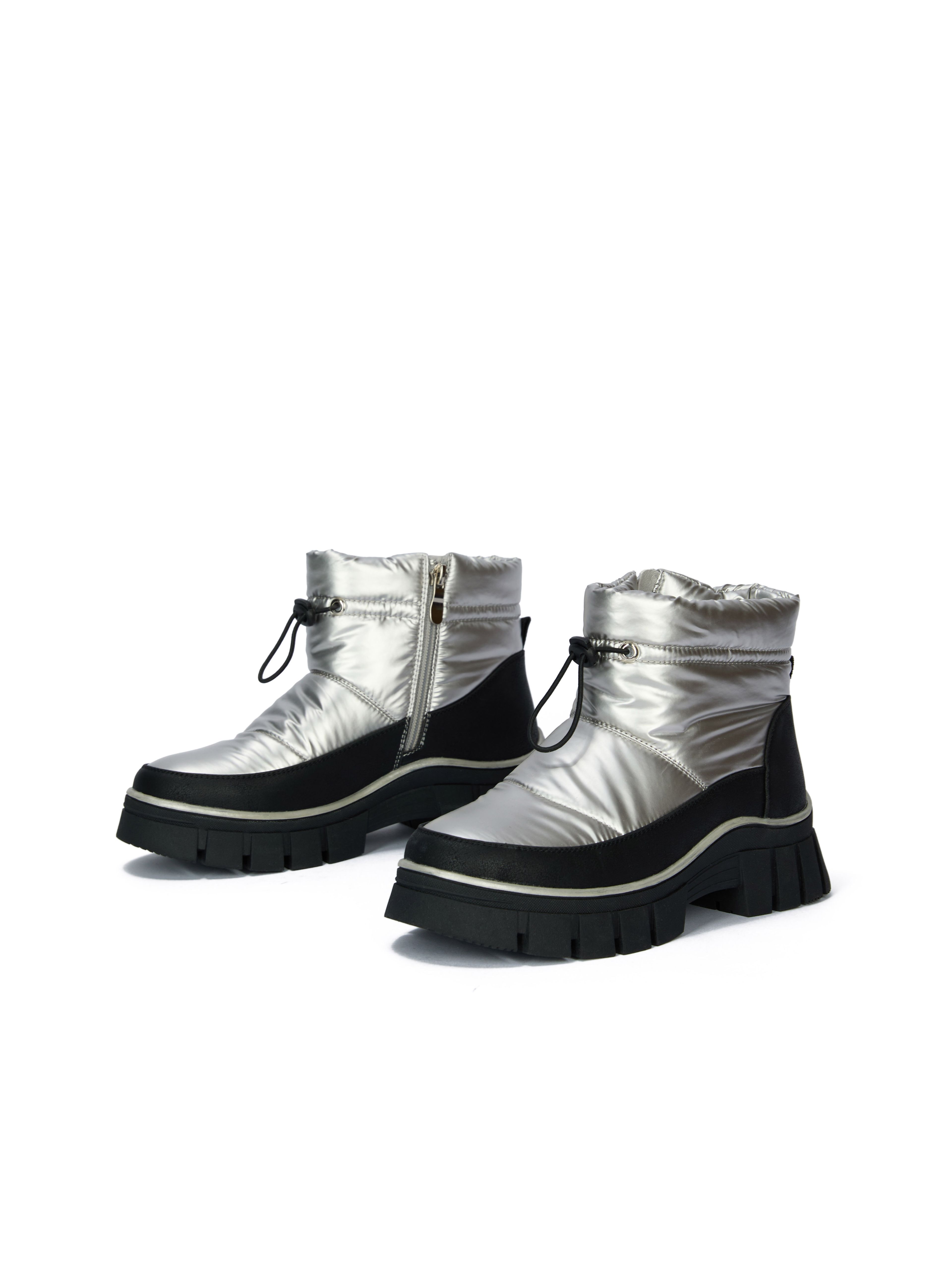 Silberne Damen-Winterschuhe ORSAY MOONIE - 002