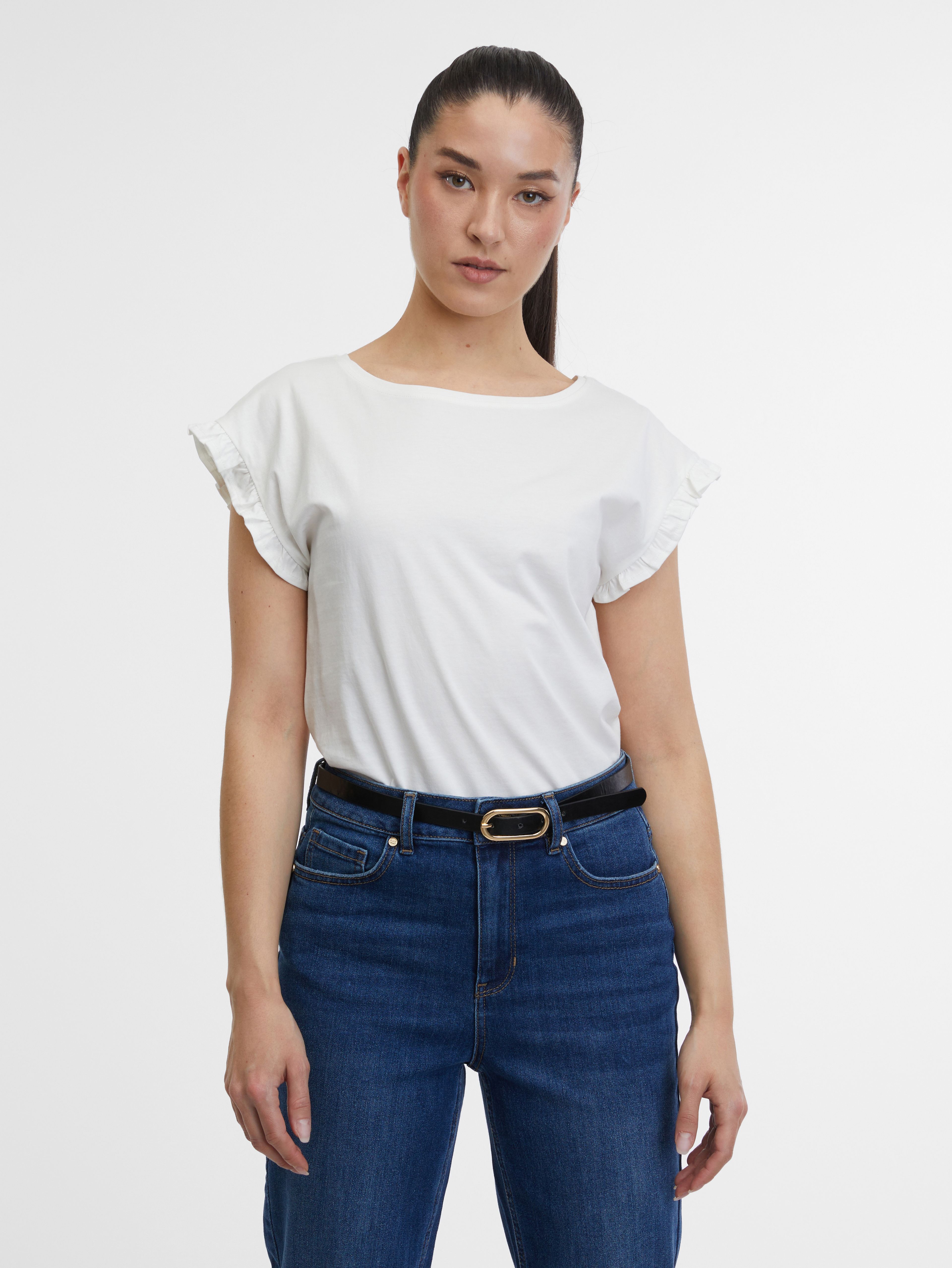 Tricou alb pentru femei ORSAY