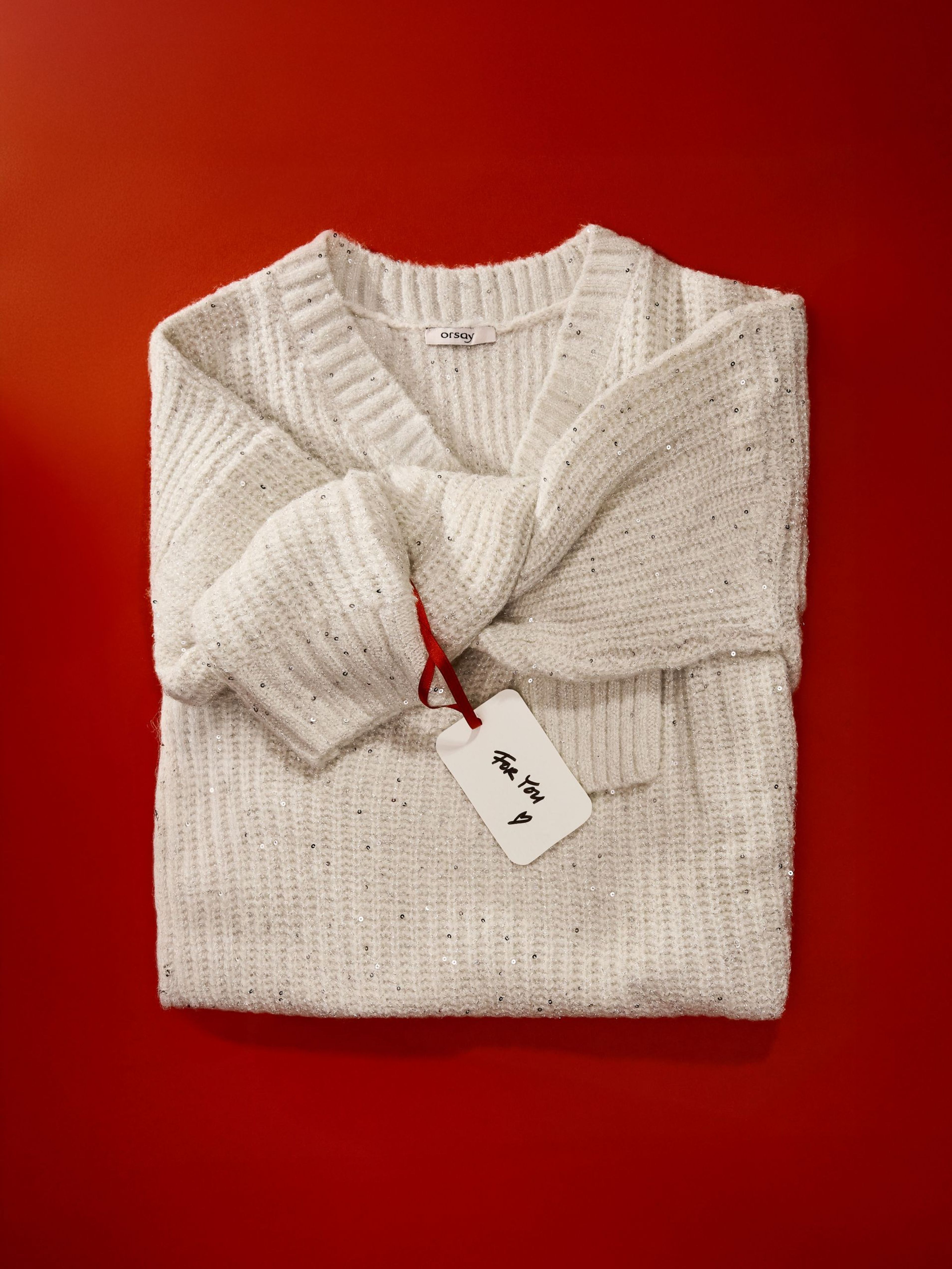 Krémový dámsky sveter ORSAY