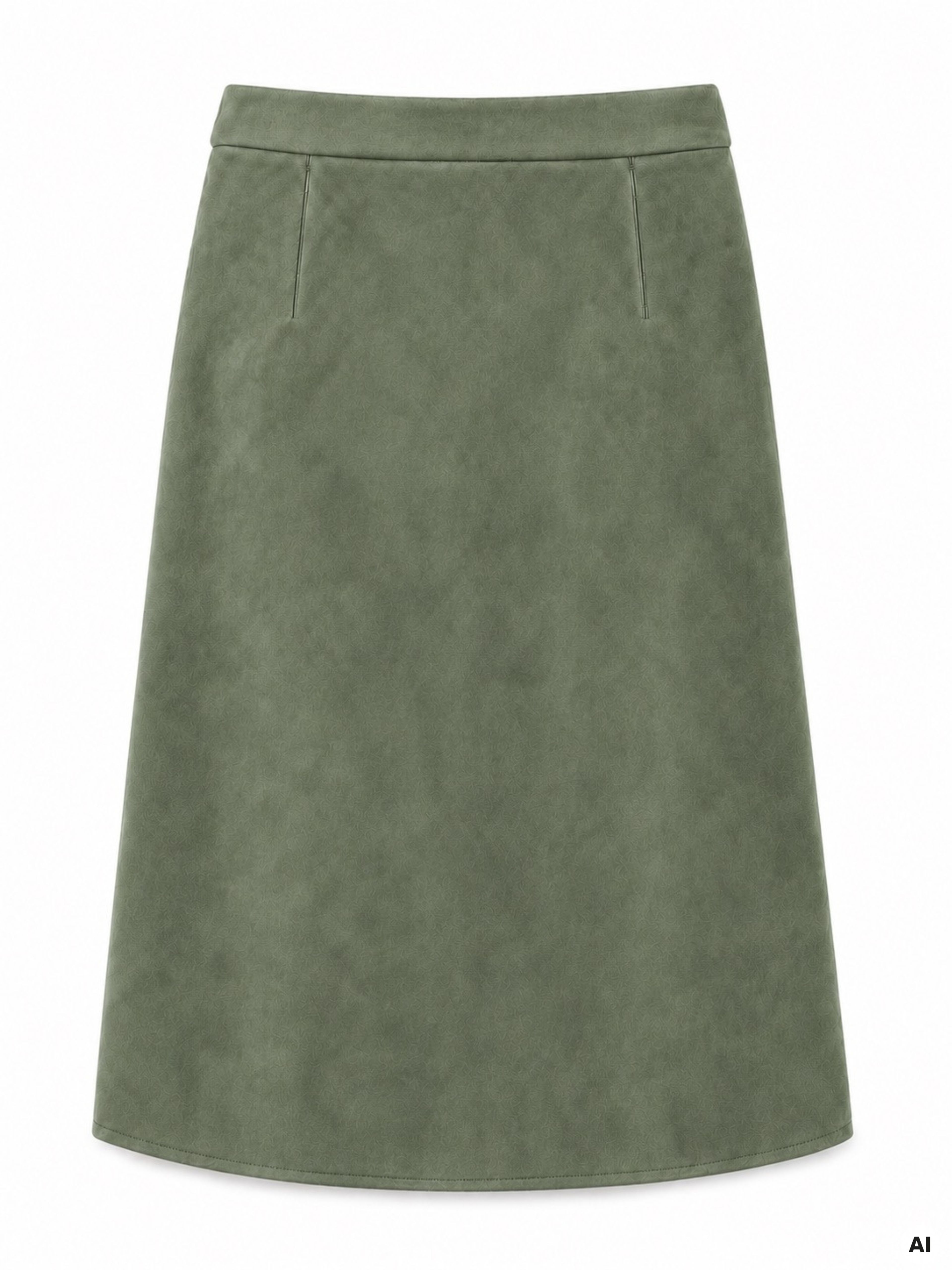 ORSAY Khaki női A-vonalú midi szoknya - 005