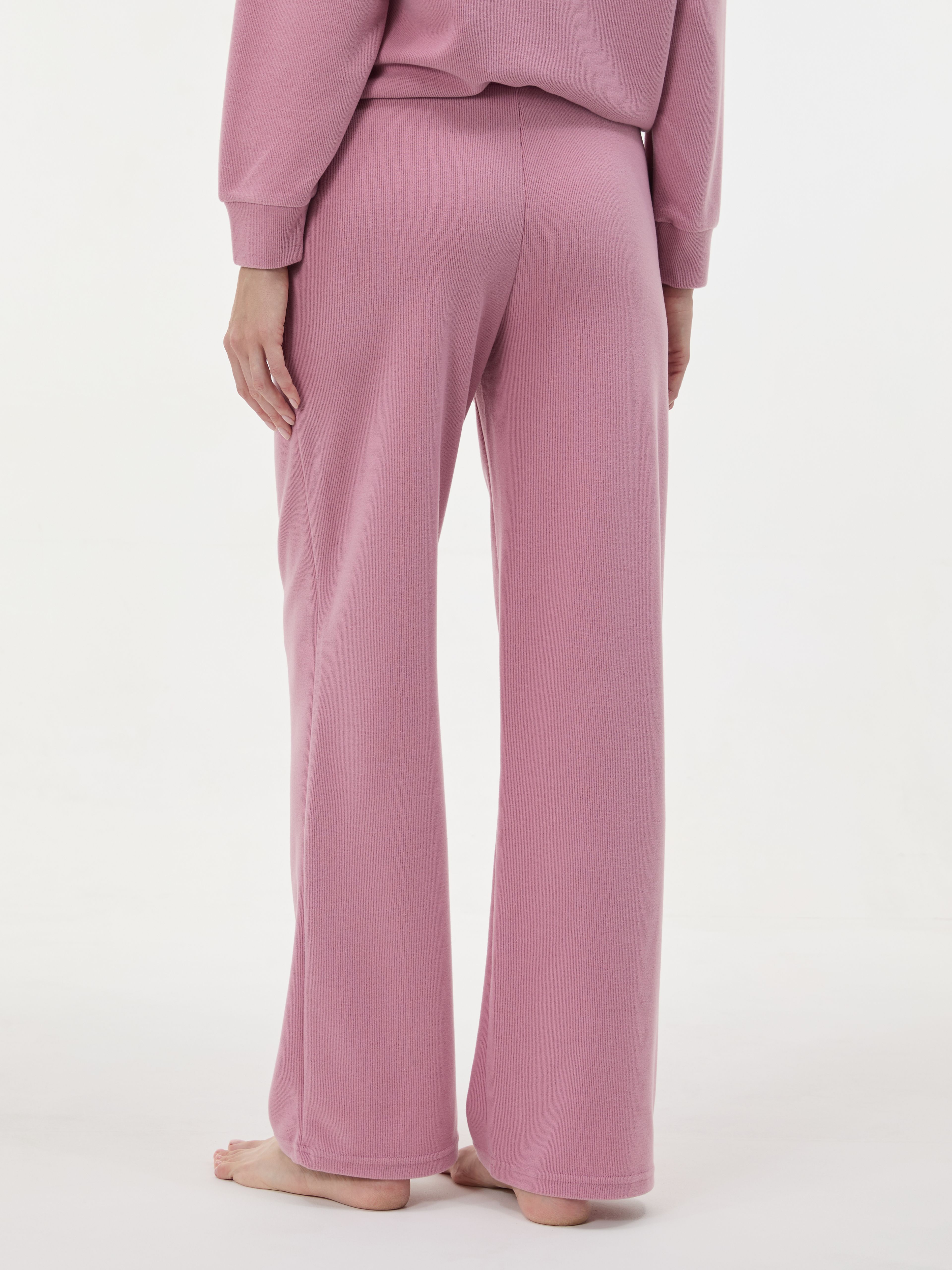 Pantaloni de trening pentru femei roz ORSAY - 003
