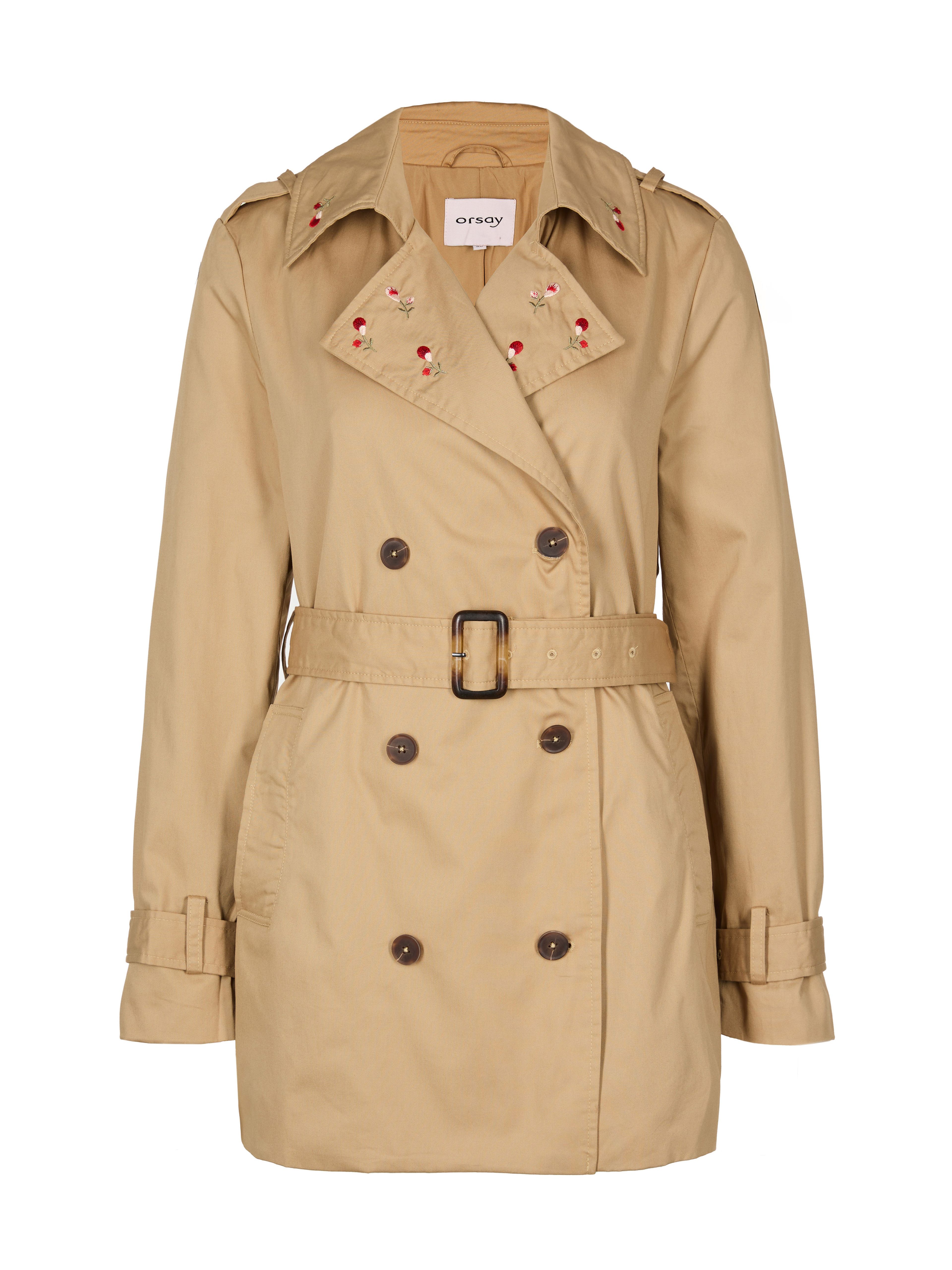 Brauner Damen-Trenchcoat ORSAY - 007