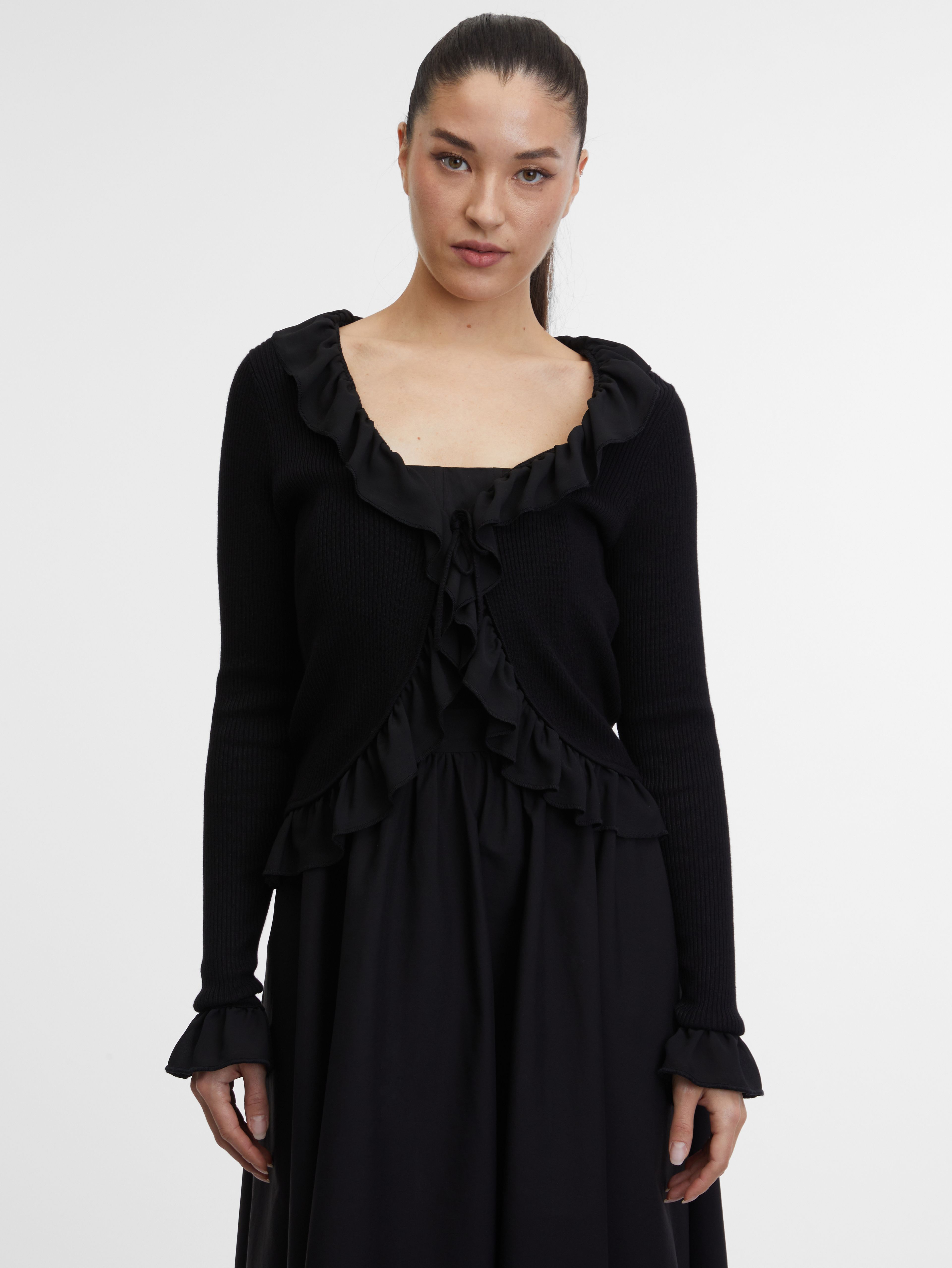 Schwarze Damen Cardigan ORSAY