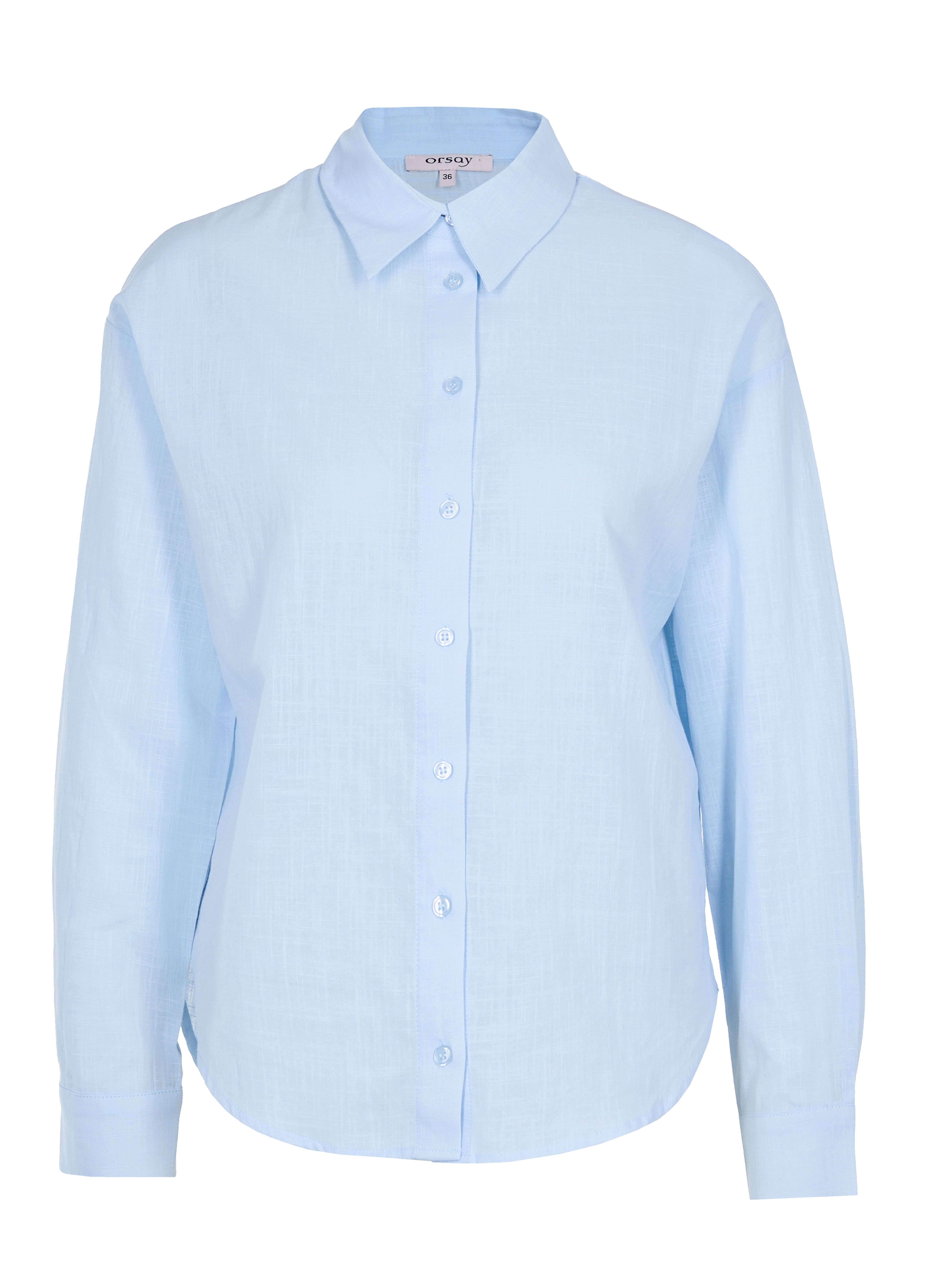 Hellblaue Damenbluse ORSAY - 005