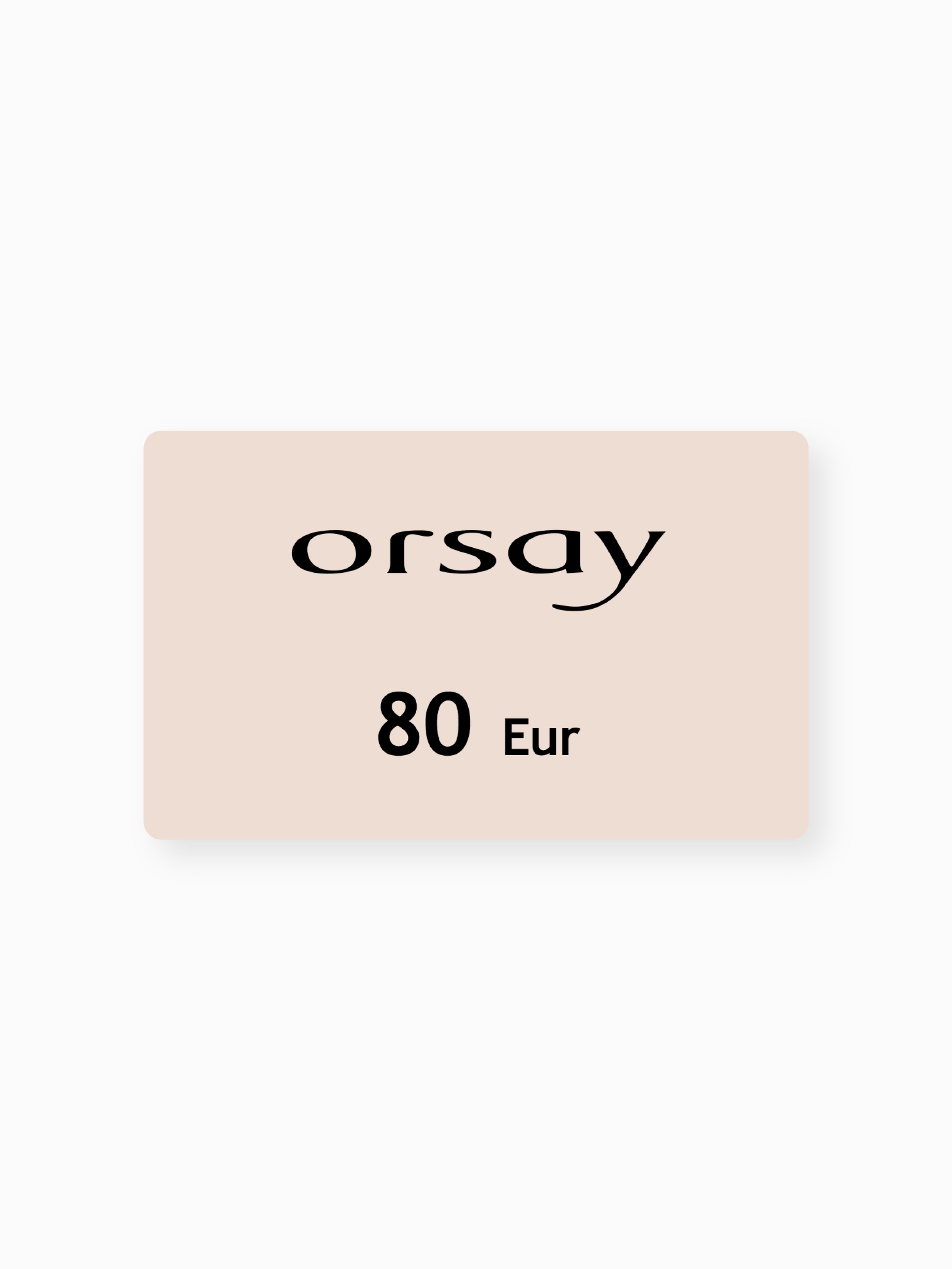 Електронен ваучер на стойност 80 EUR