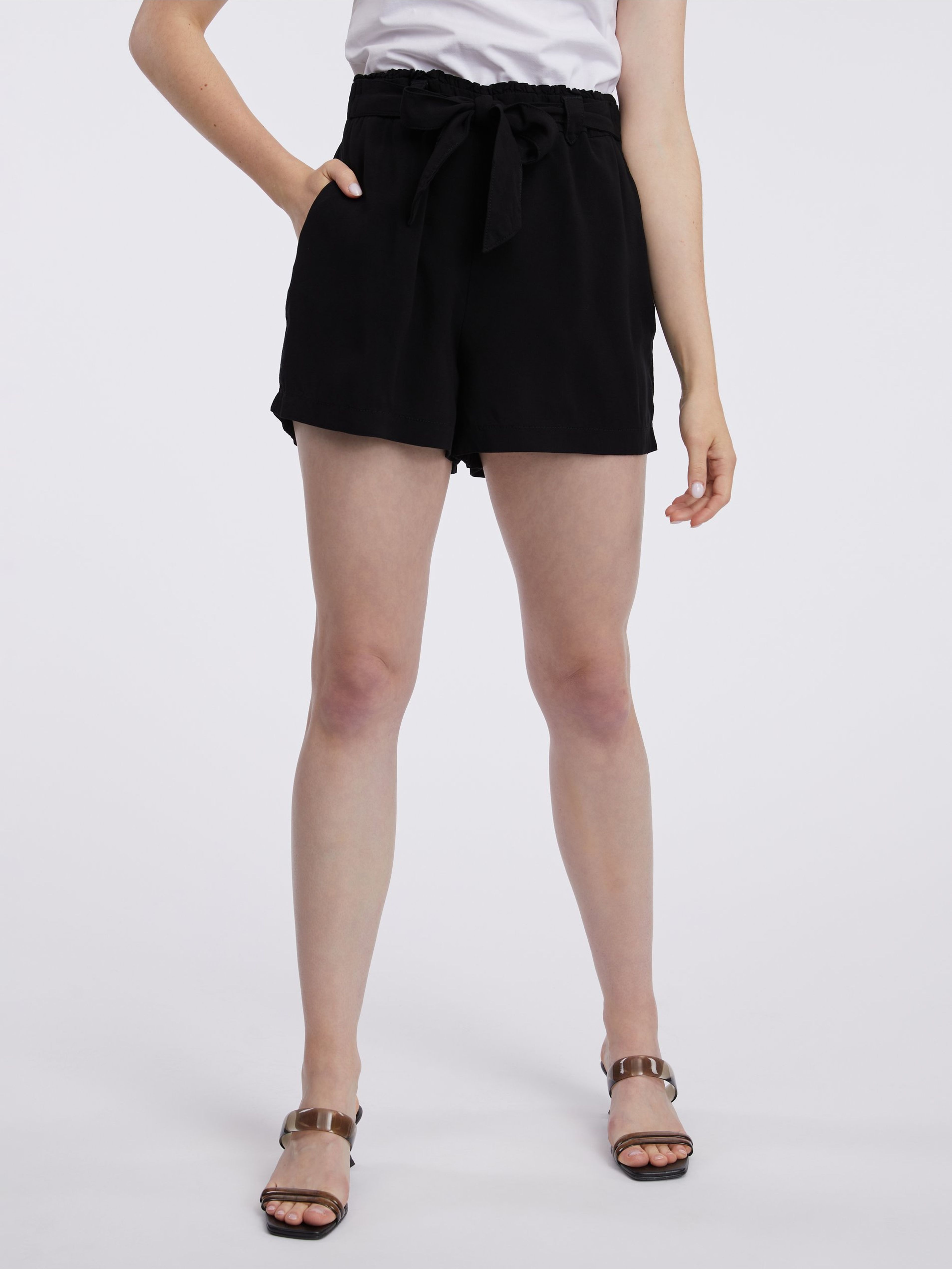 Schwarze Damenshorts ORSAY