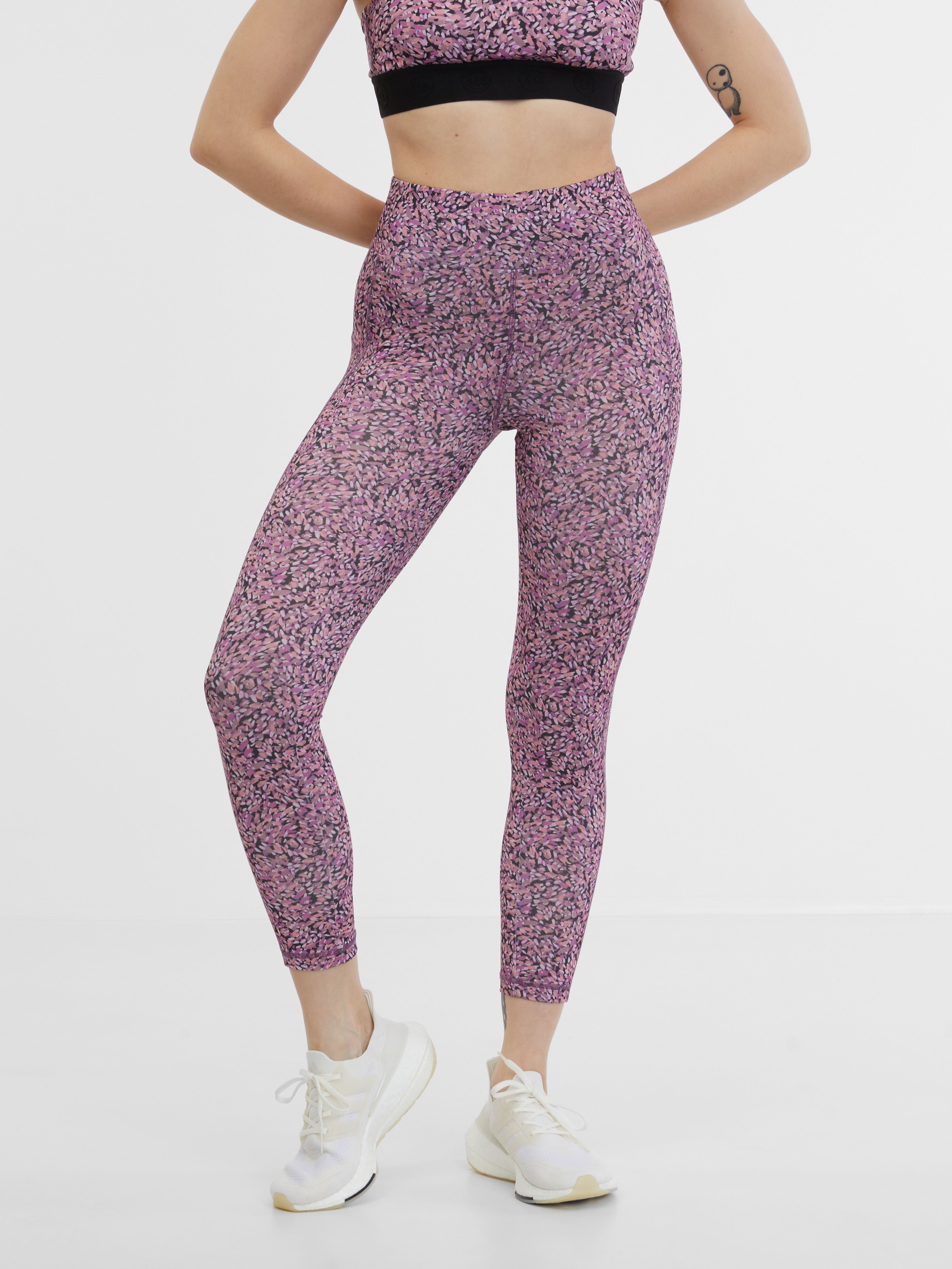 Hellviolette Damen-Sport-Leggings ORSAY