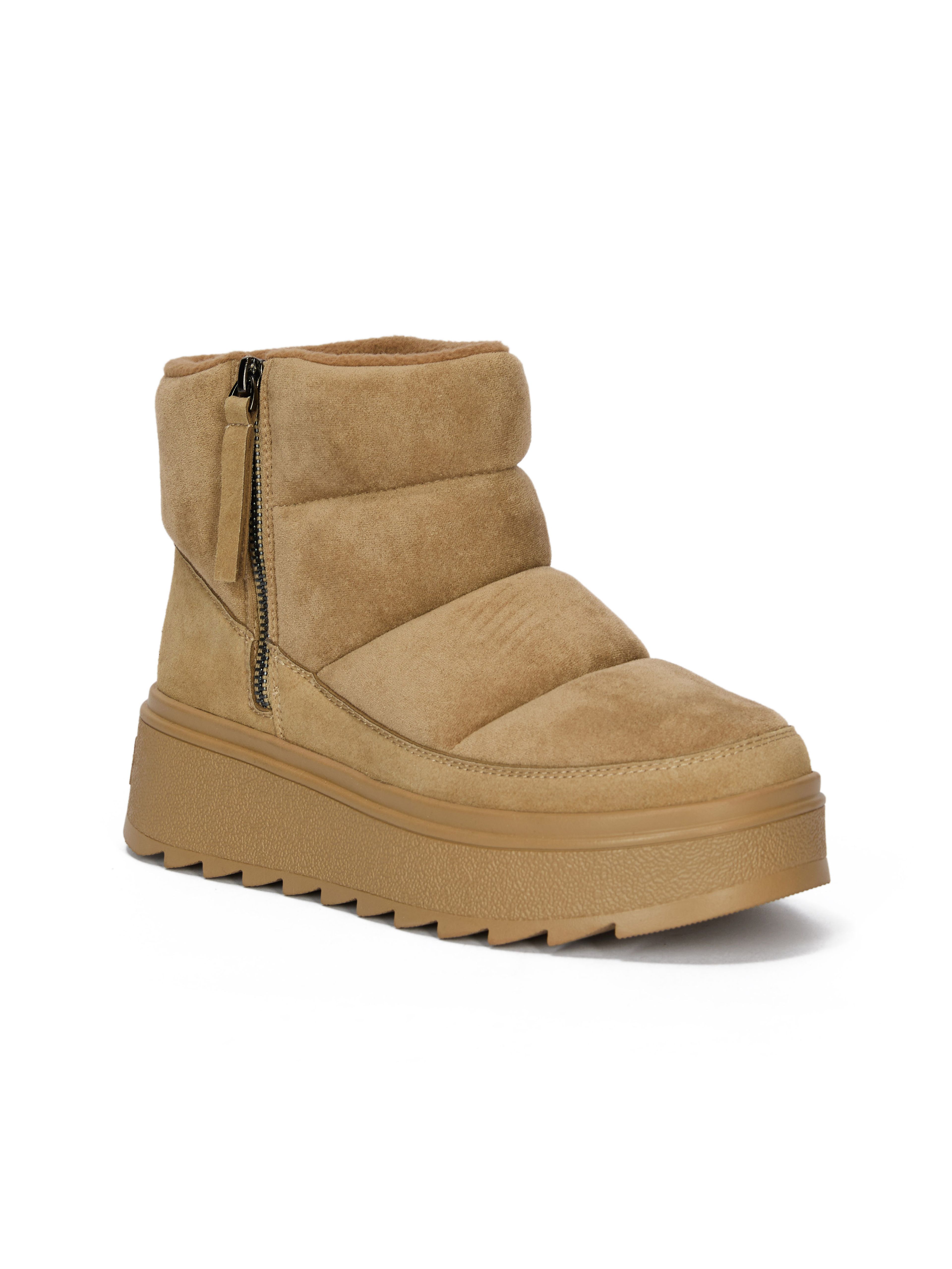Hellbraune Damen-Winterschuhe ORSAY GWEN - 001