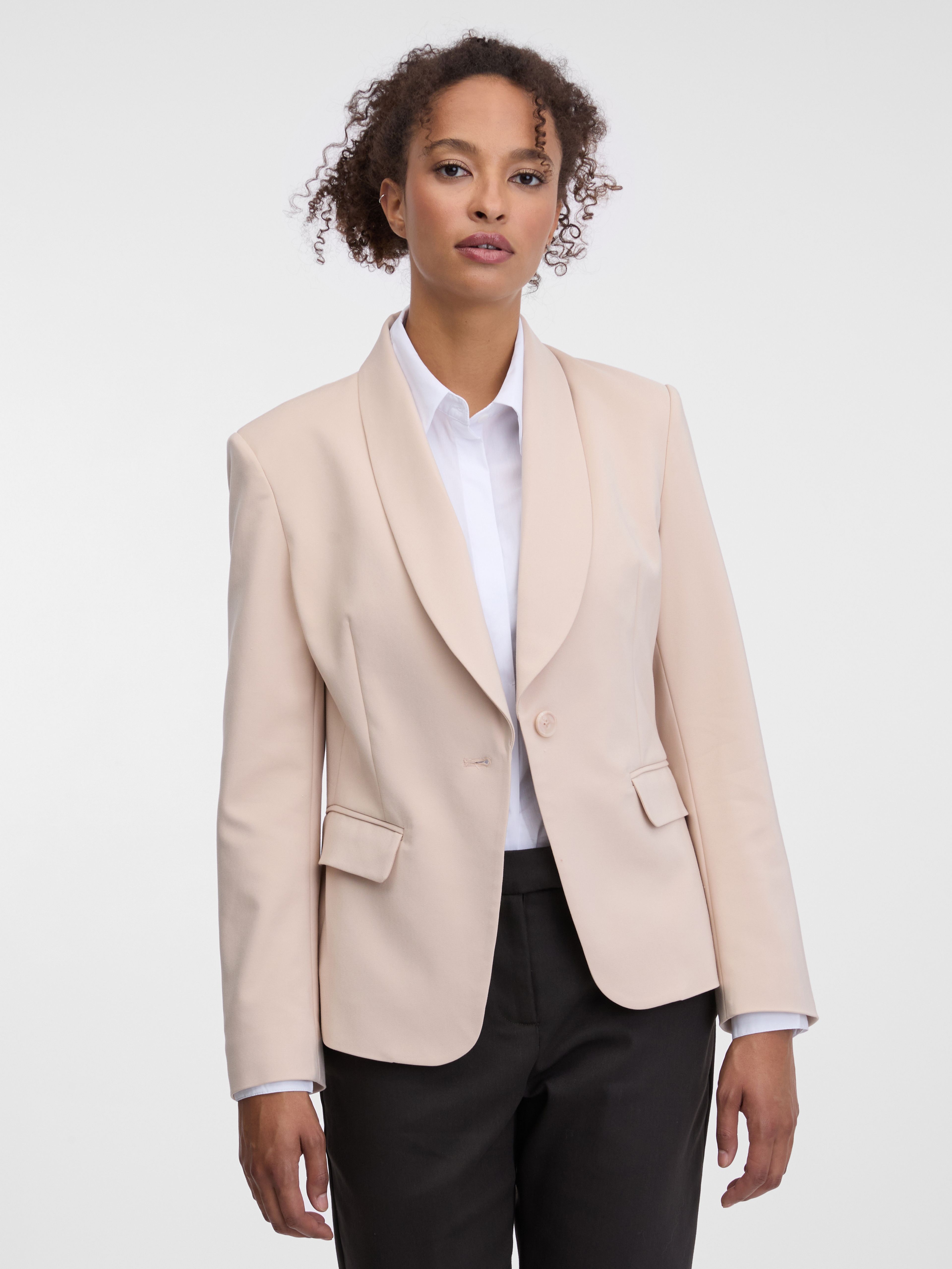 Beigefarbener Damenblazer ORSAY