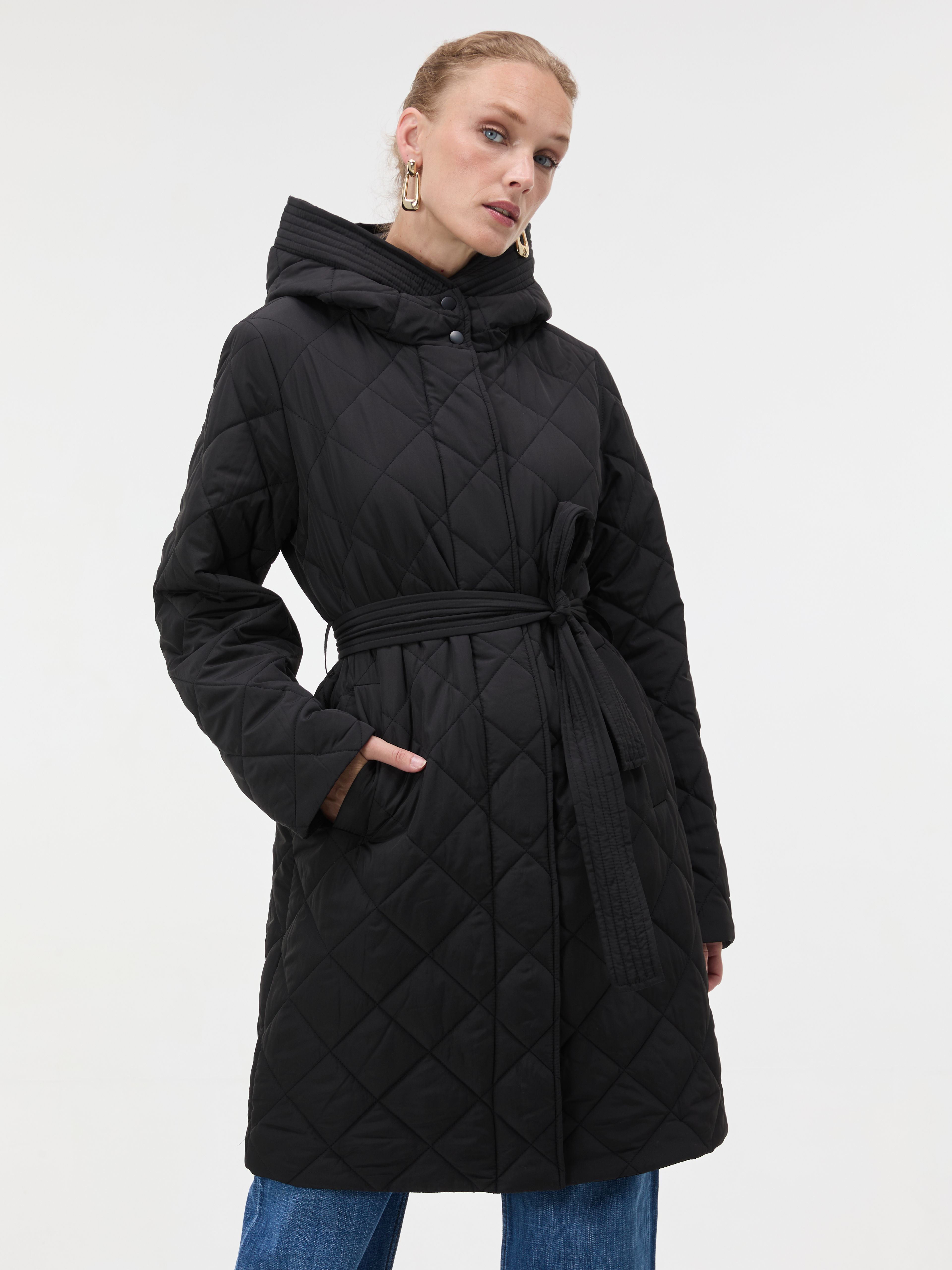 Palton pentru femei negru ORSAY - 003