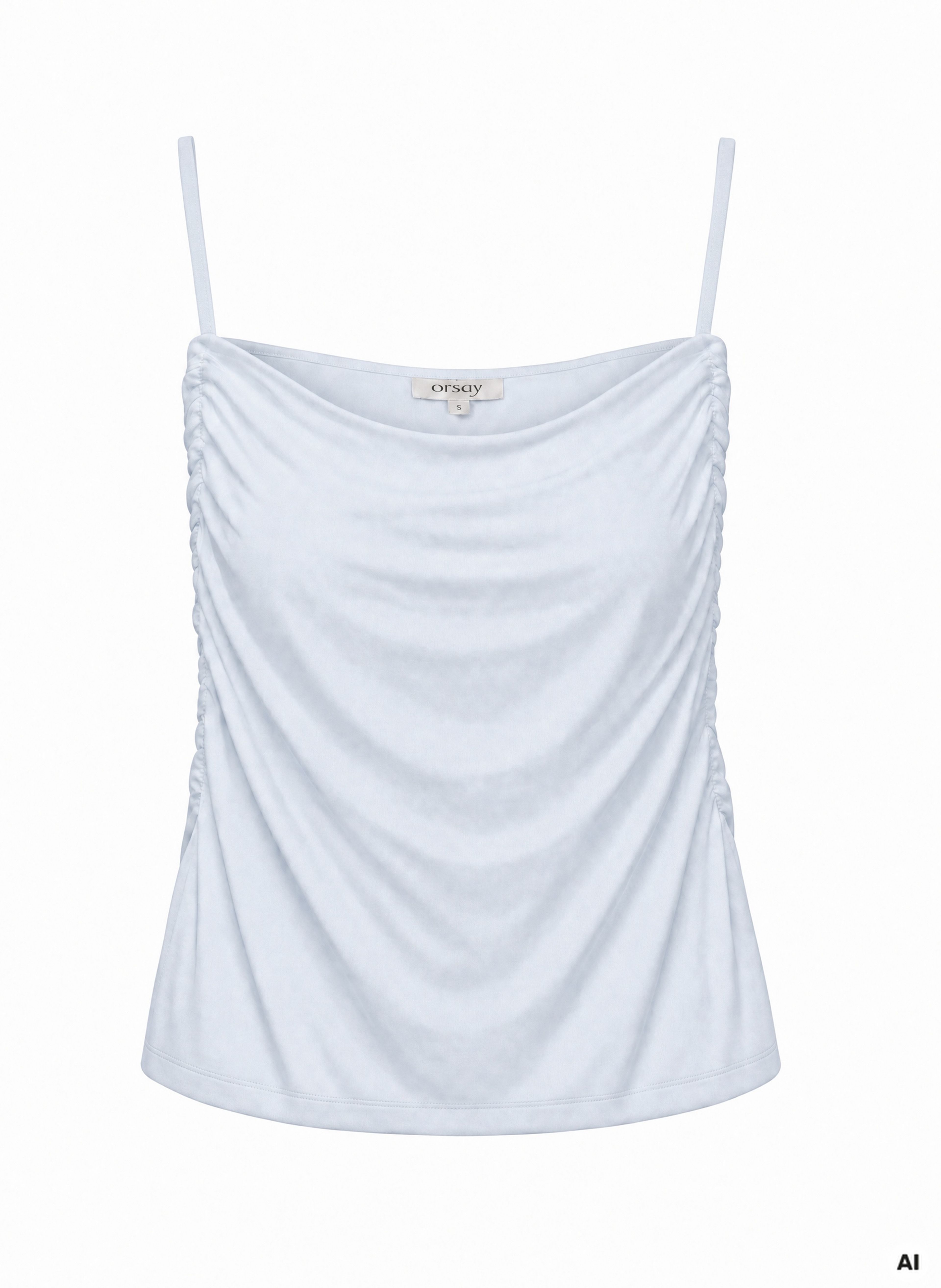 Hellblaues ärmelloses Damen-Top ORSAY - 006