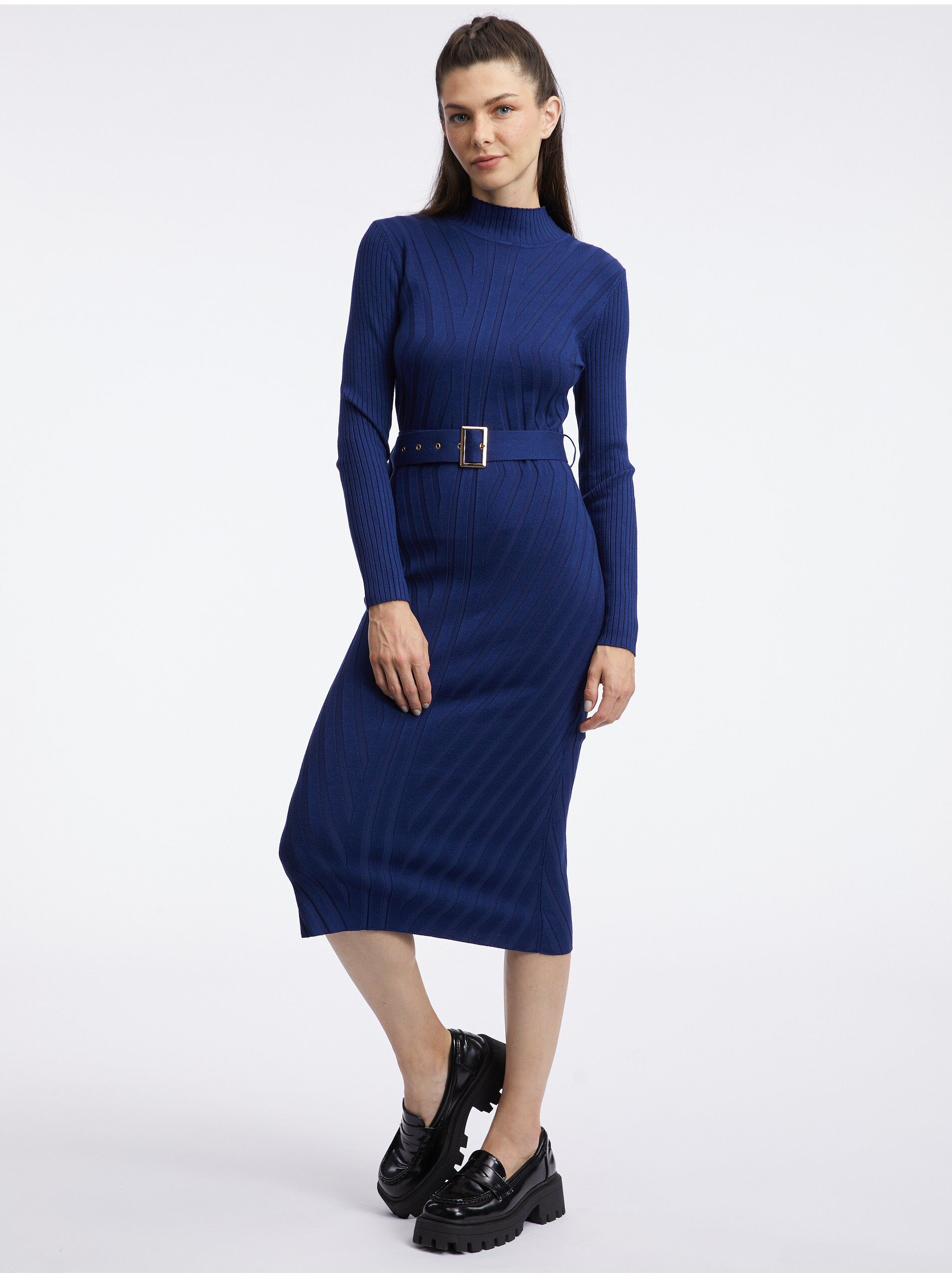 Apricot Midikleid Mit Lochstickerei Und V-Ausschnit Produktbild-Vorschau 8