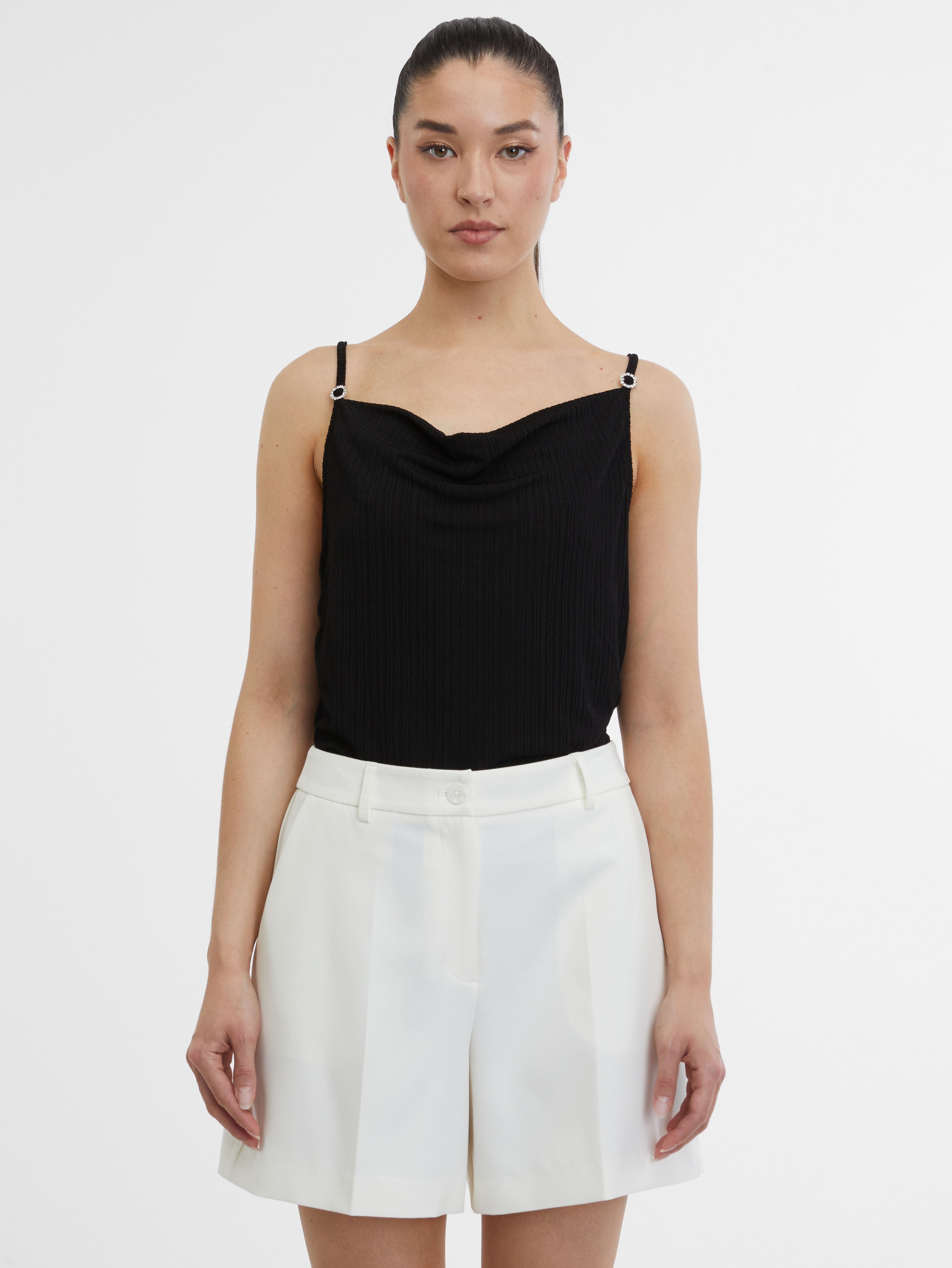 Schwarzes Damen-Tank-Top ORSAY