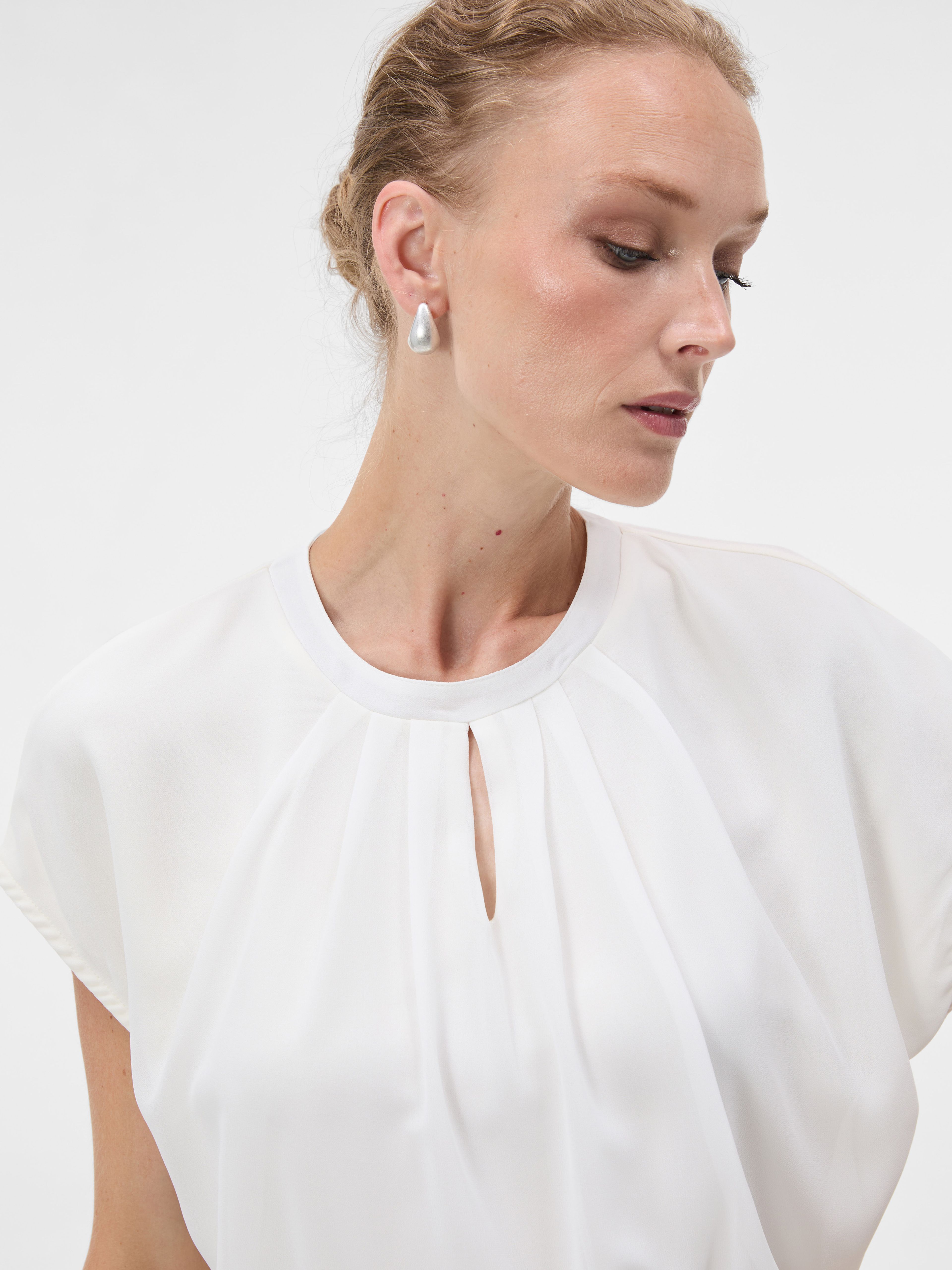 Krémová dámska halenka ORSAY - 005