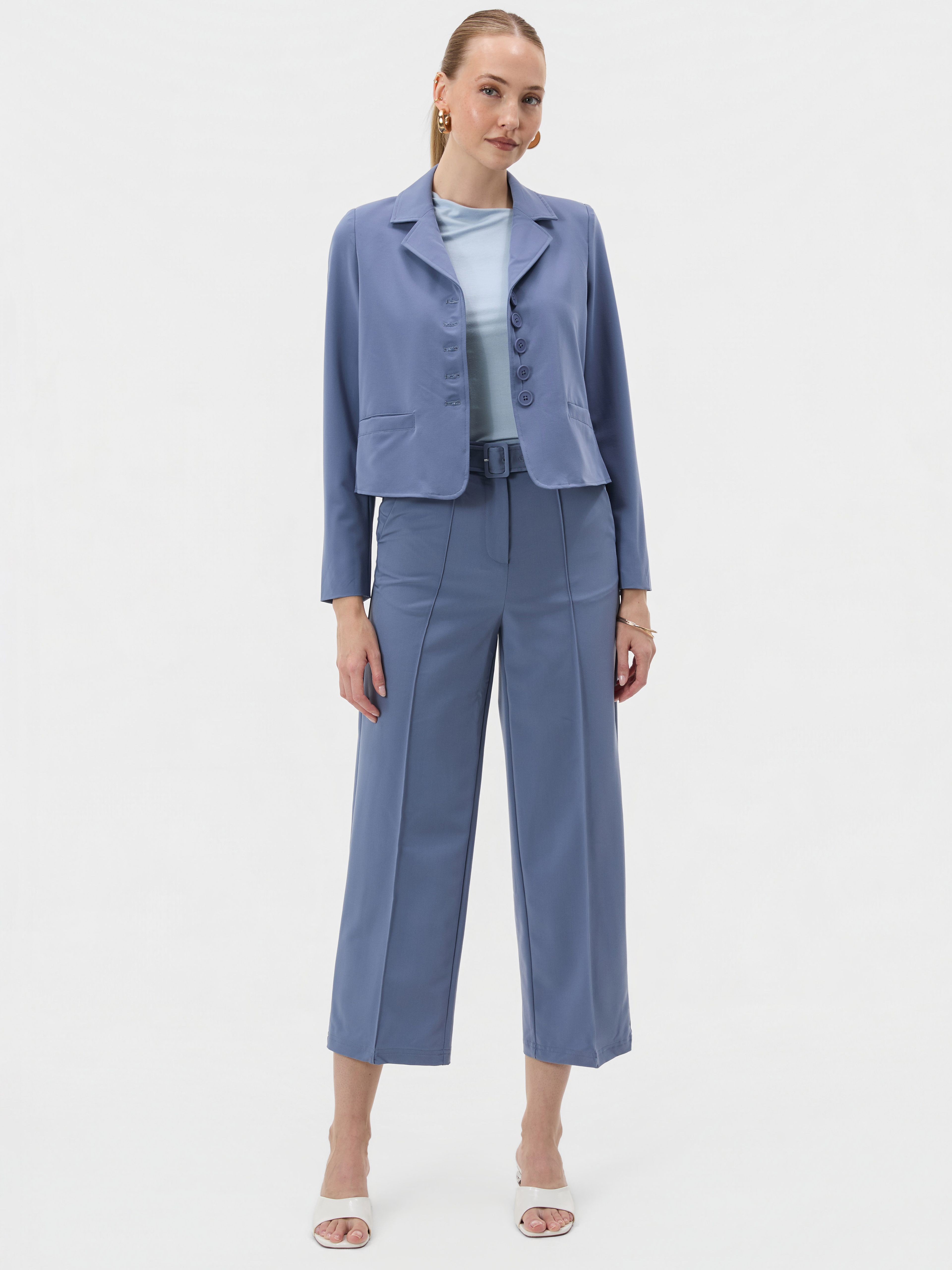 Blauer Damenblazer ORSAY - 004