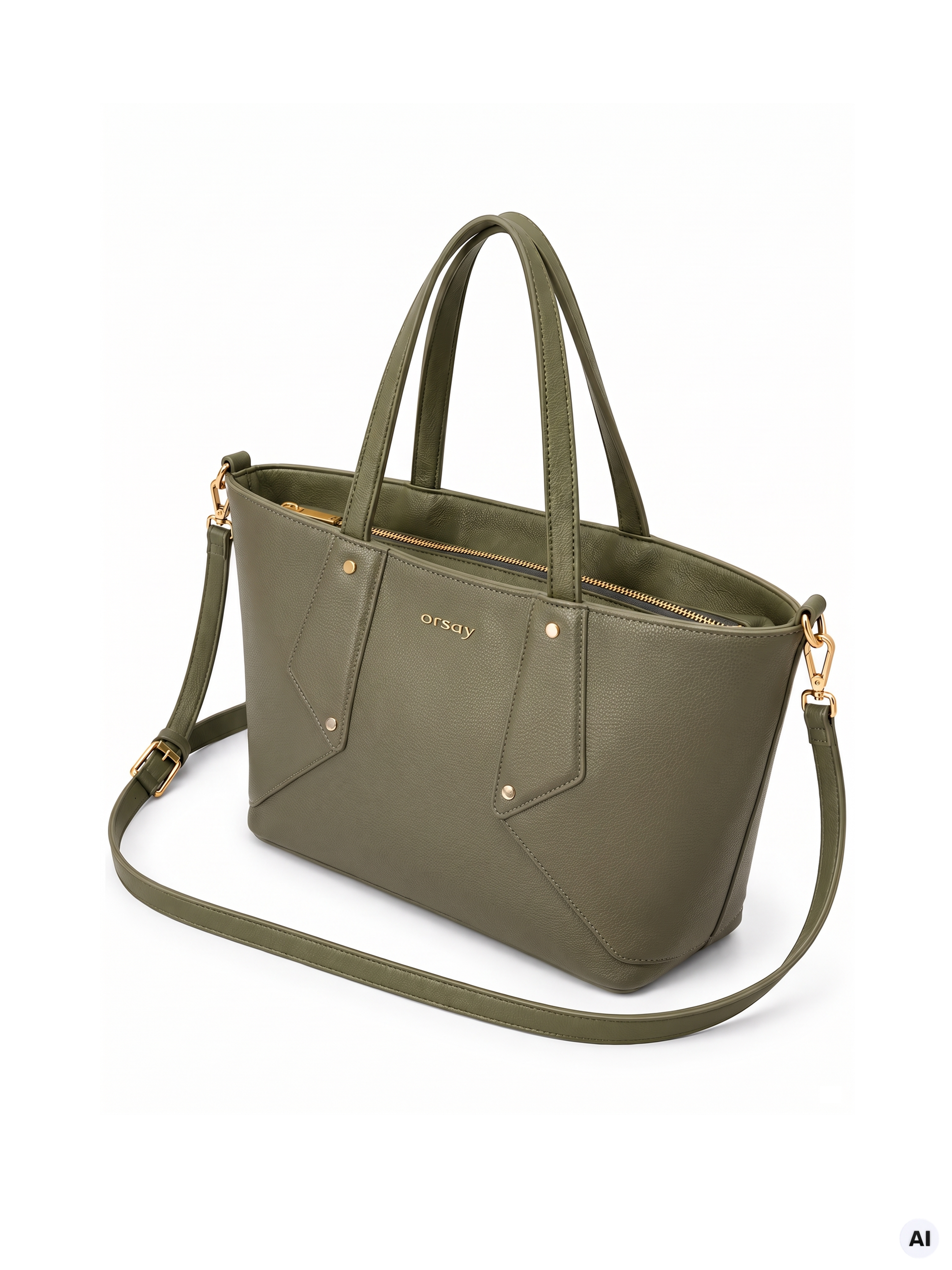 Kaki ženska torba shopper ORSAY JOELENE - 003