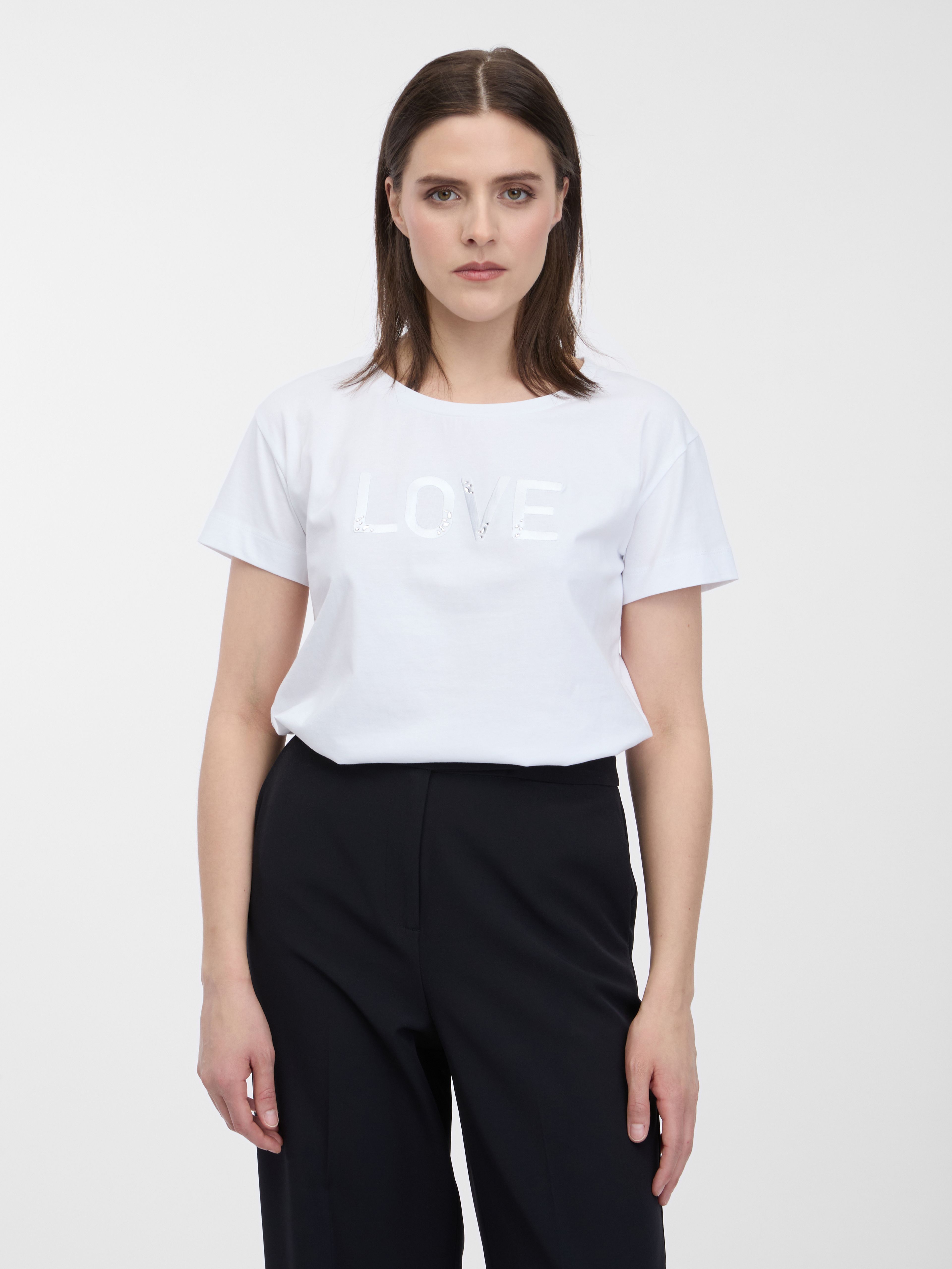 Weißes Damen-T-Shirt ORSAY