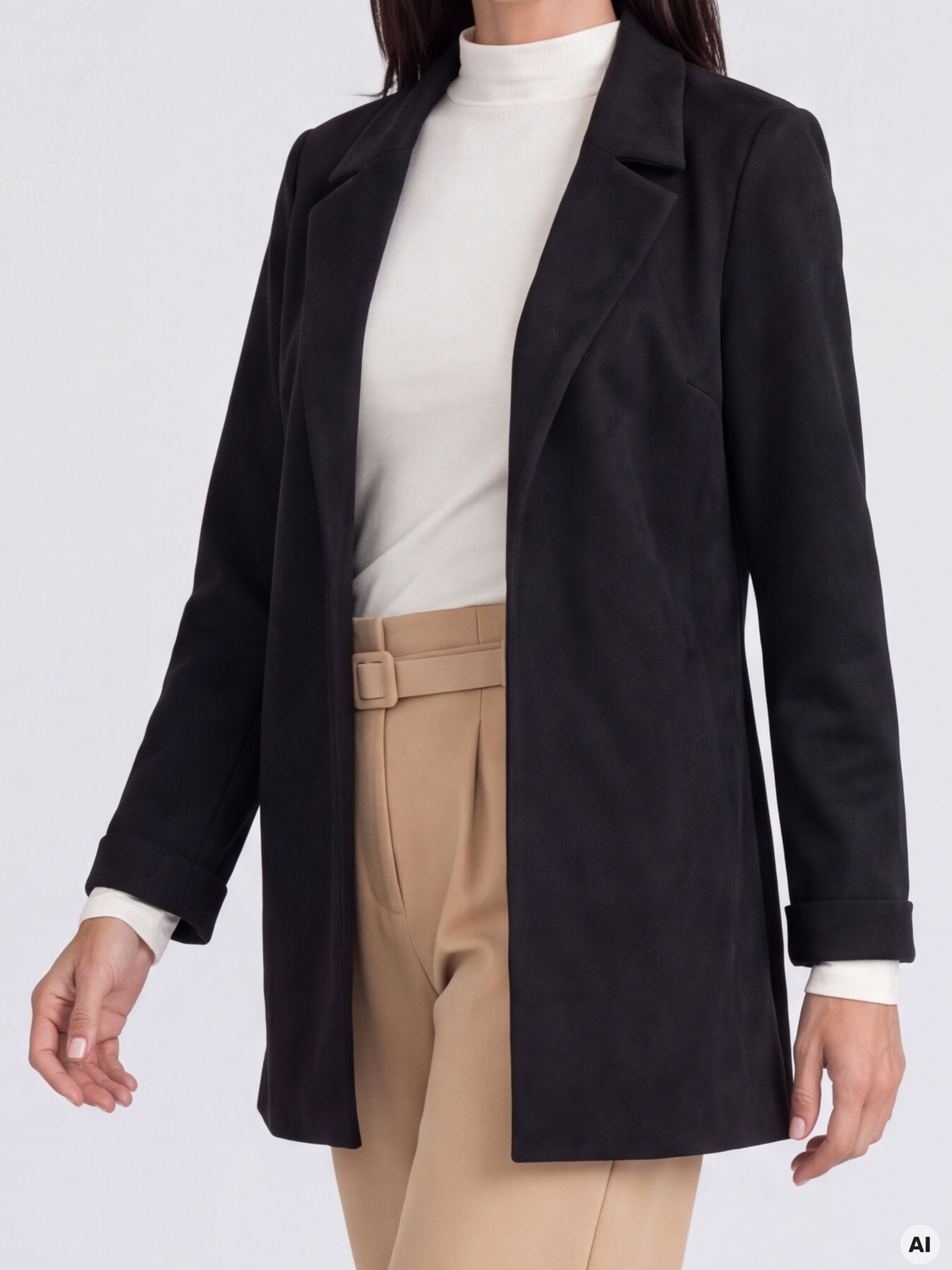 Palton pentru femei negru ORSAY - 003
