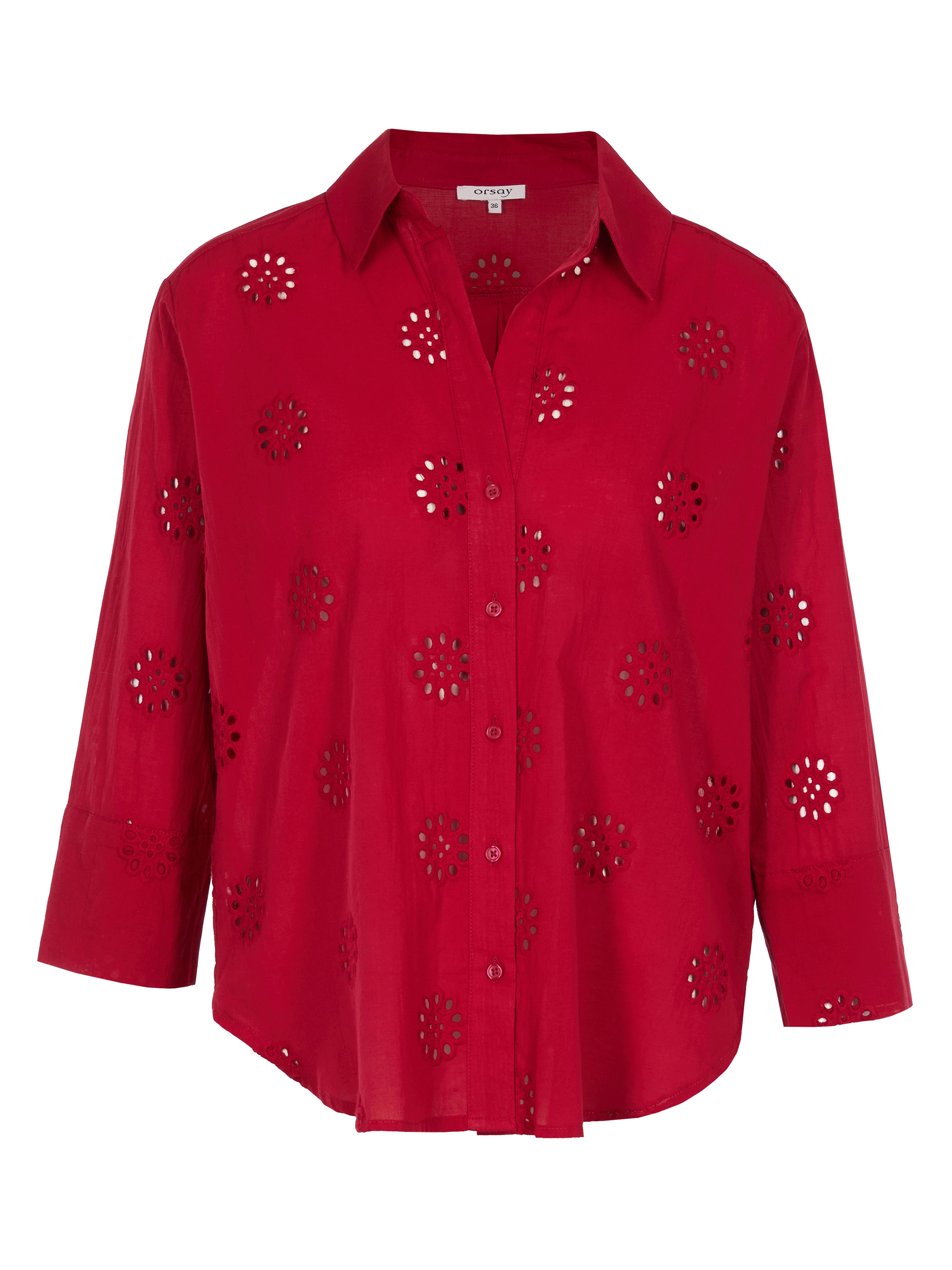 Rote Damenbluse ORSAY - 005