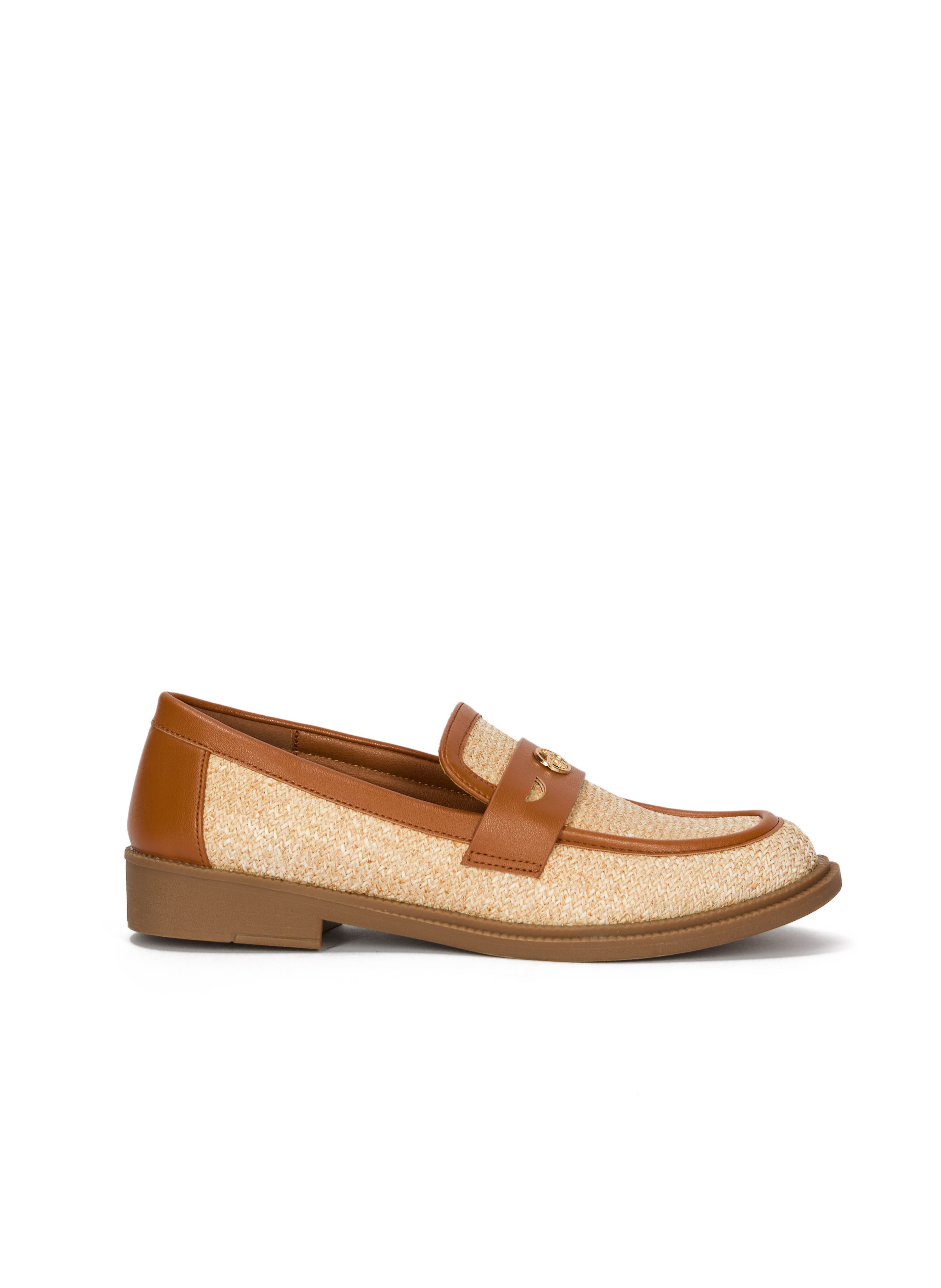 Braune Damen-Mokassins ORSAY VITA - 002
