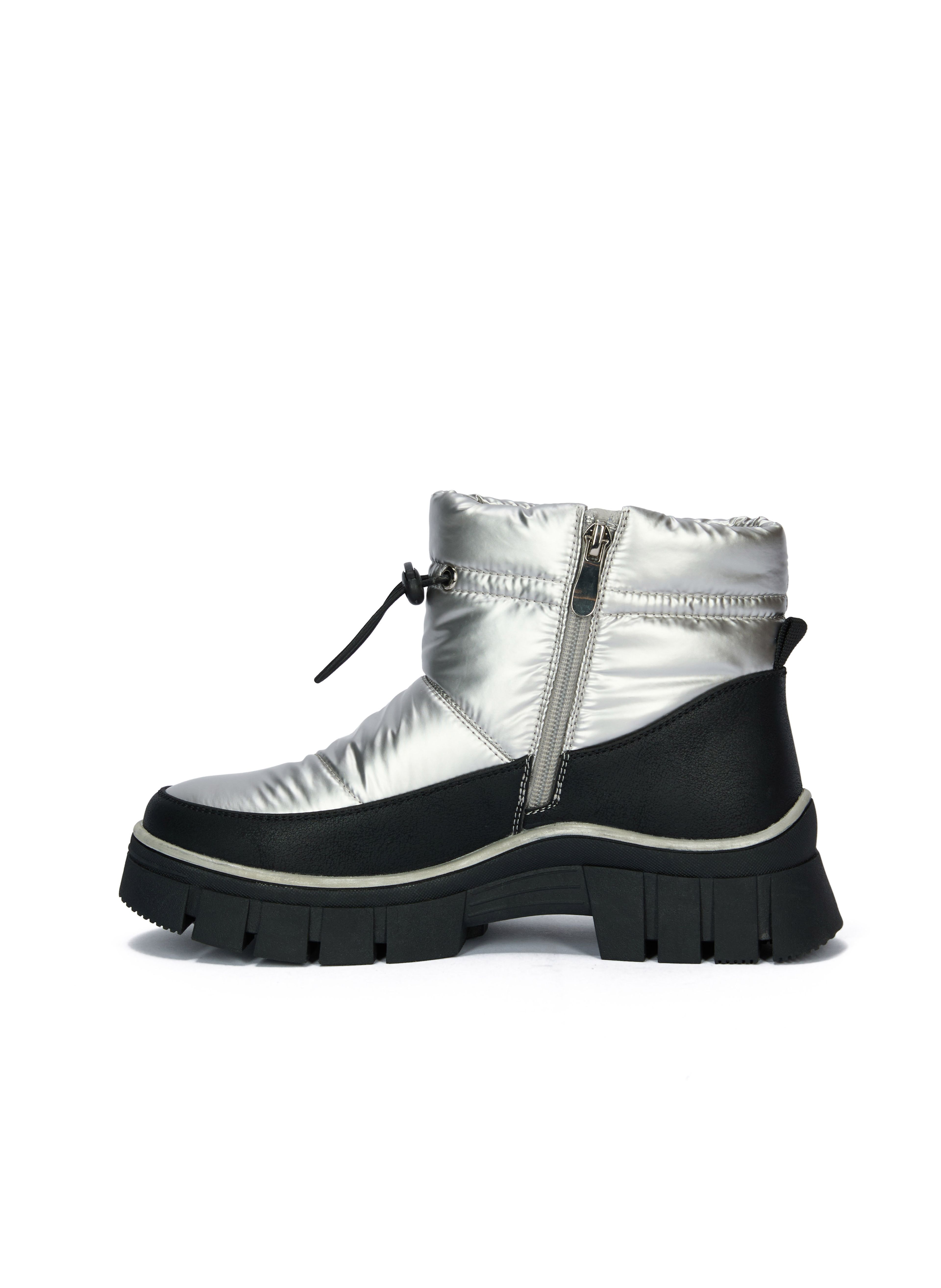 Silberne Damen-Winterschuhe ORSAY MOONIE - 004