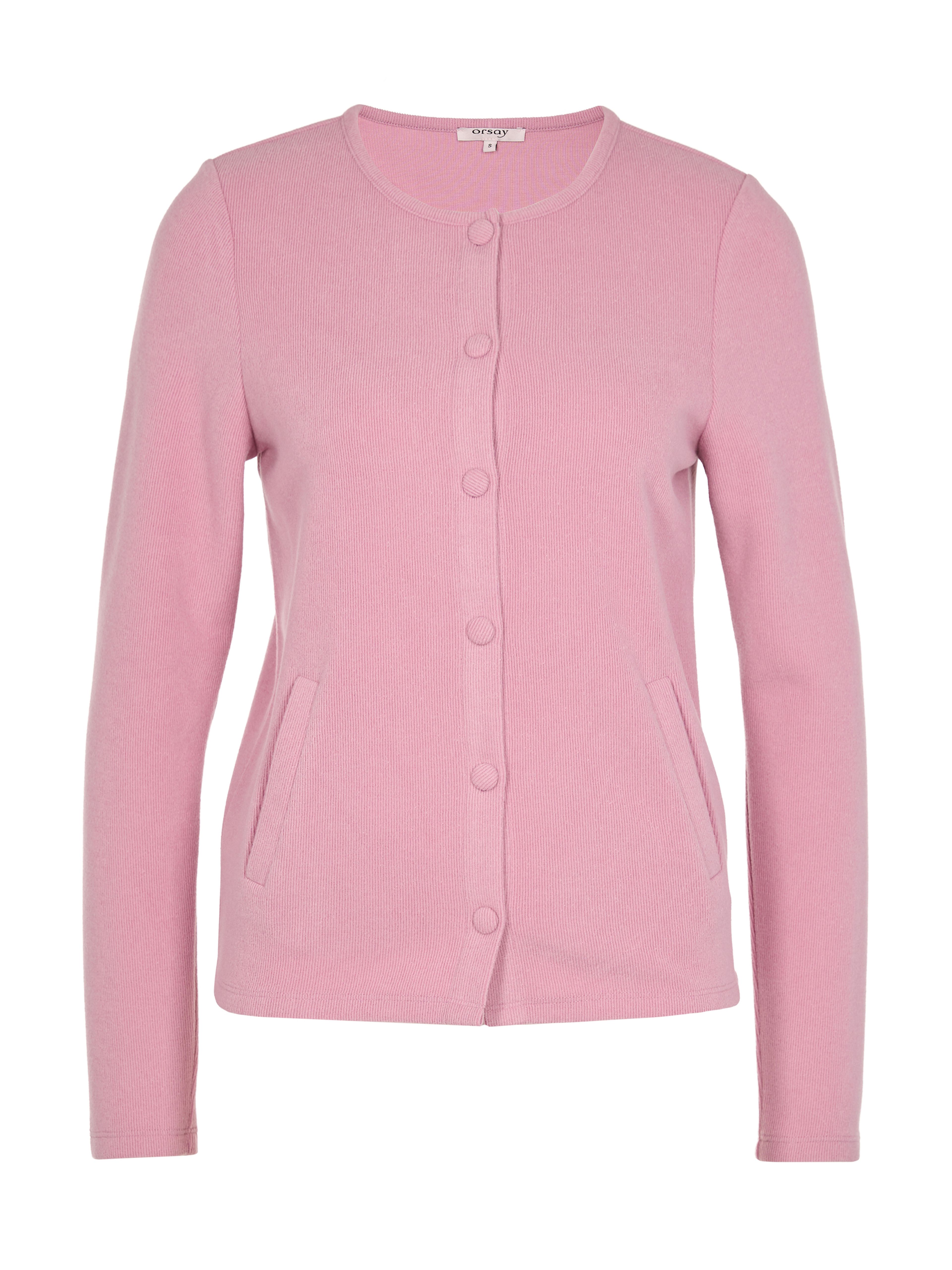 Rosa Damen-Cardigan mit langen Ärmeln ORSAY - 005