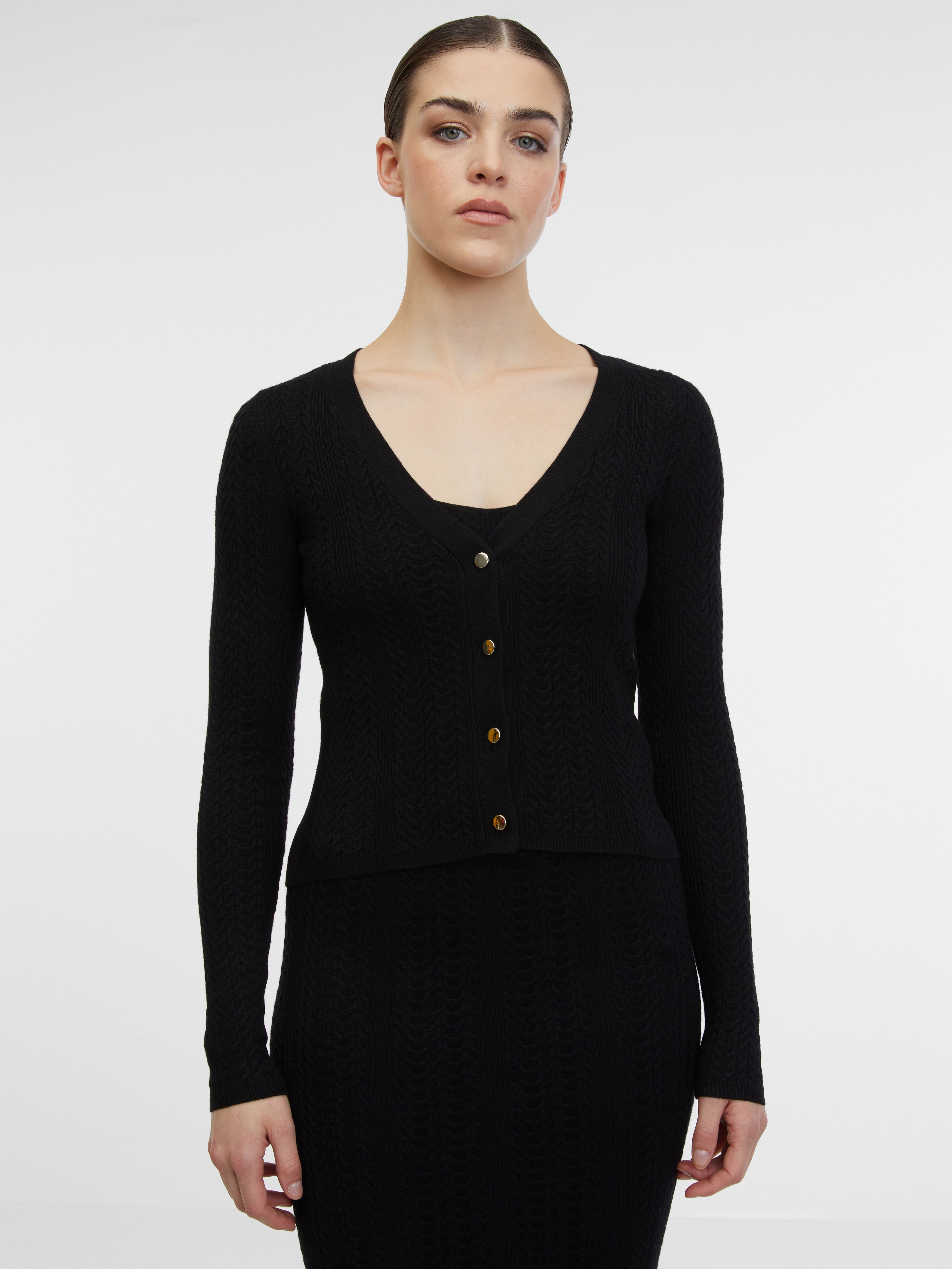 Schwarze Damen Cardigan ORSAY