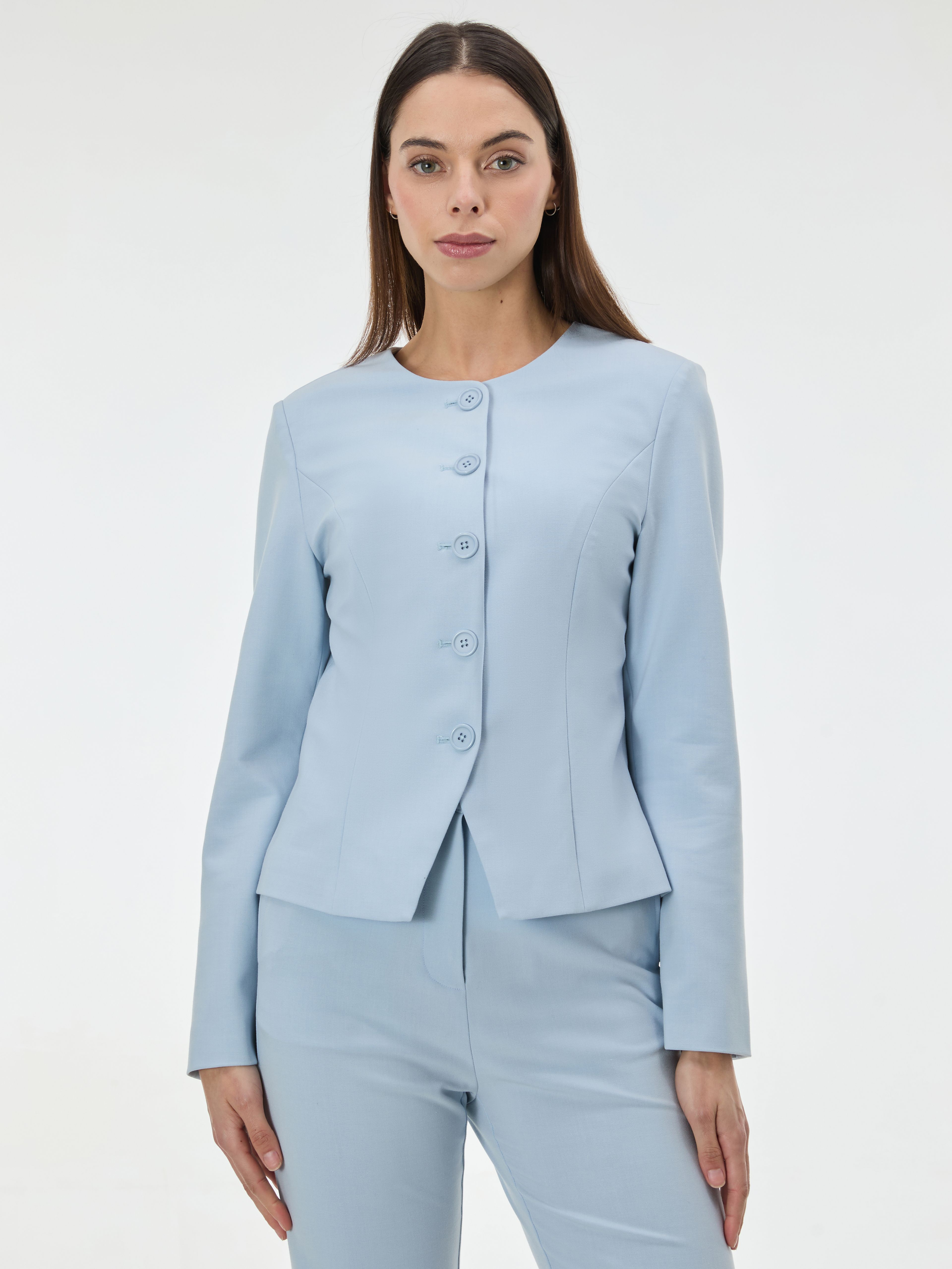 Jasnoniebieska damska marynarka ORSAY