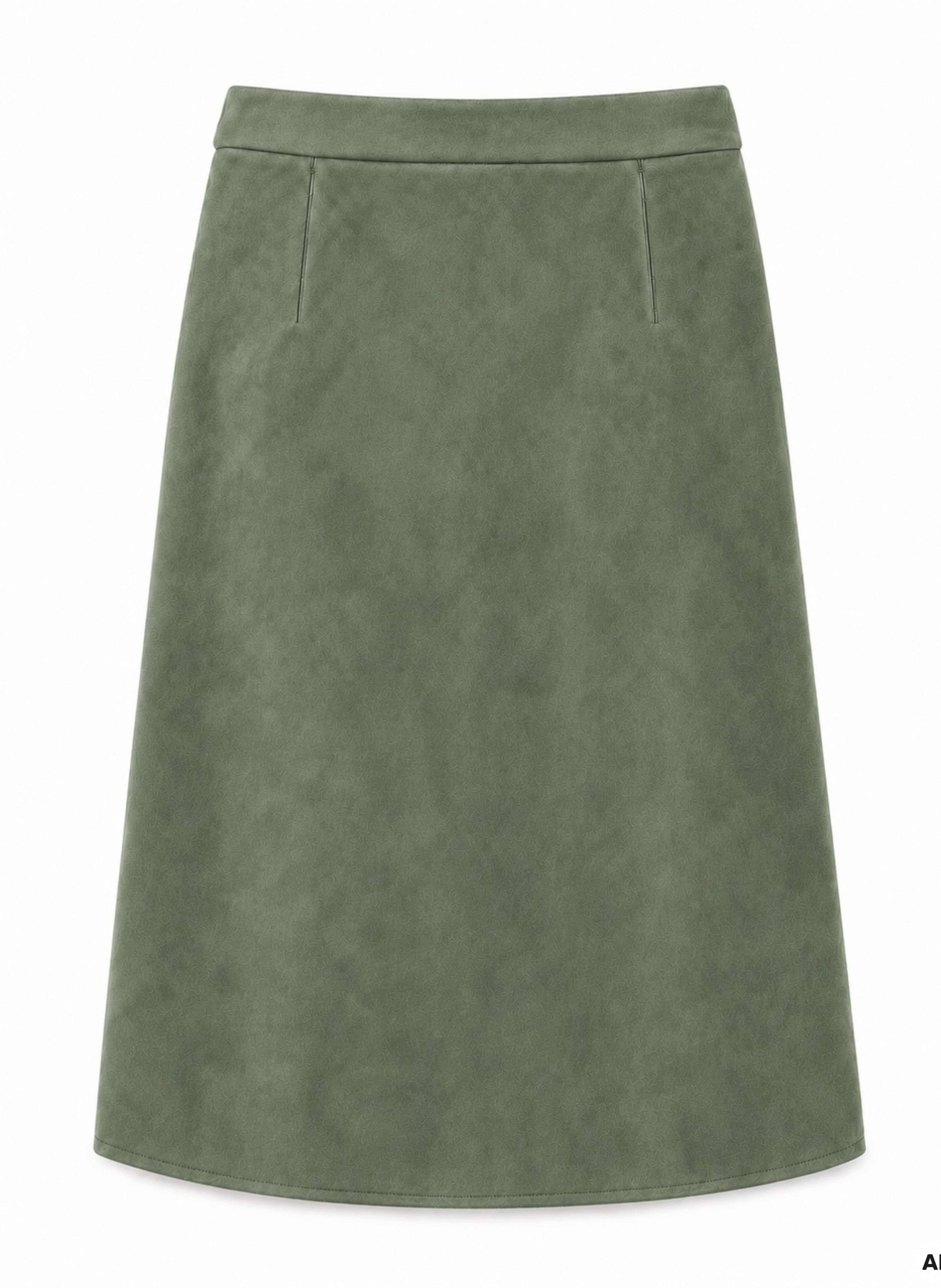 ORSAY Khaki női A-vonalú midi szoknya - 005