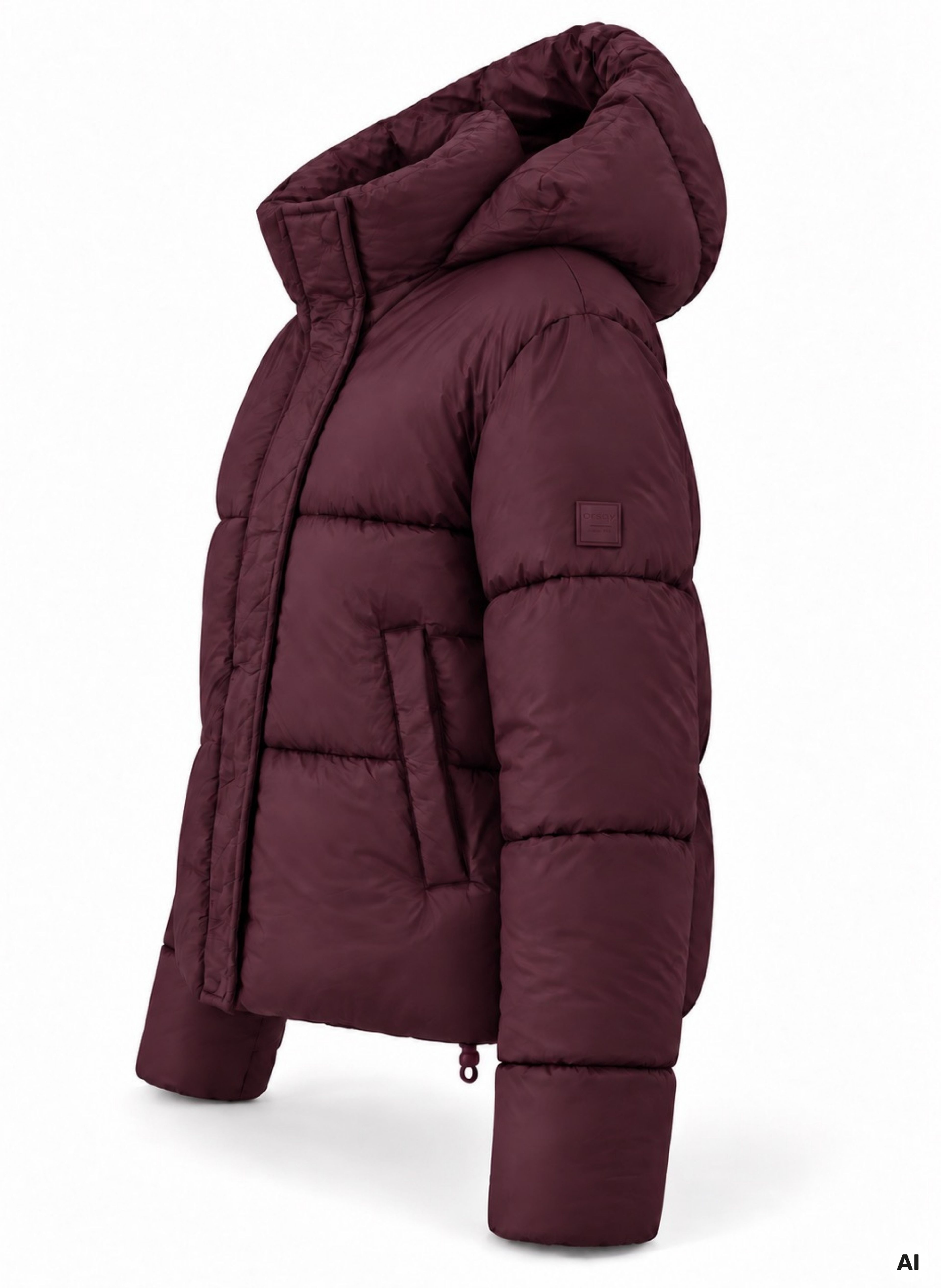 Bordeaux Damen-Winterjacke ORSAY - 005