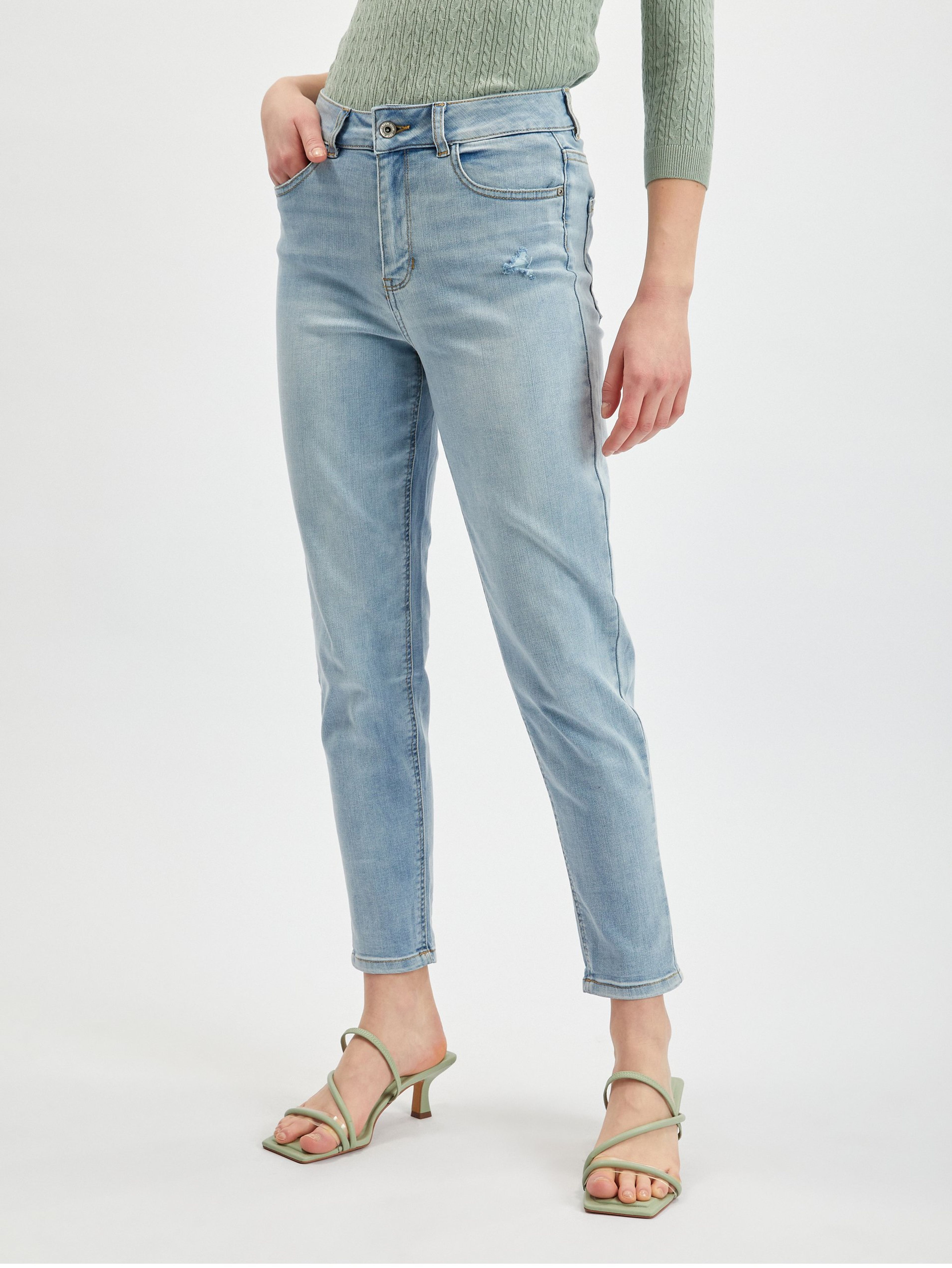 Hellblaue Mom Jeans für Damen ORSAY