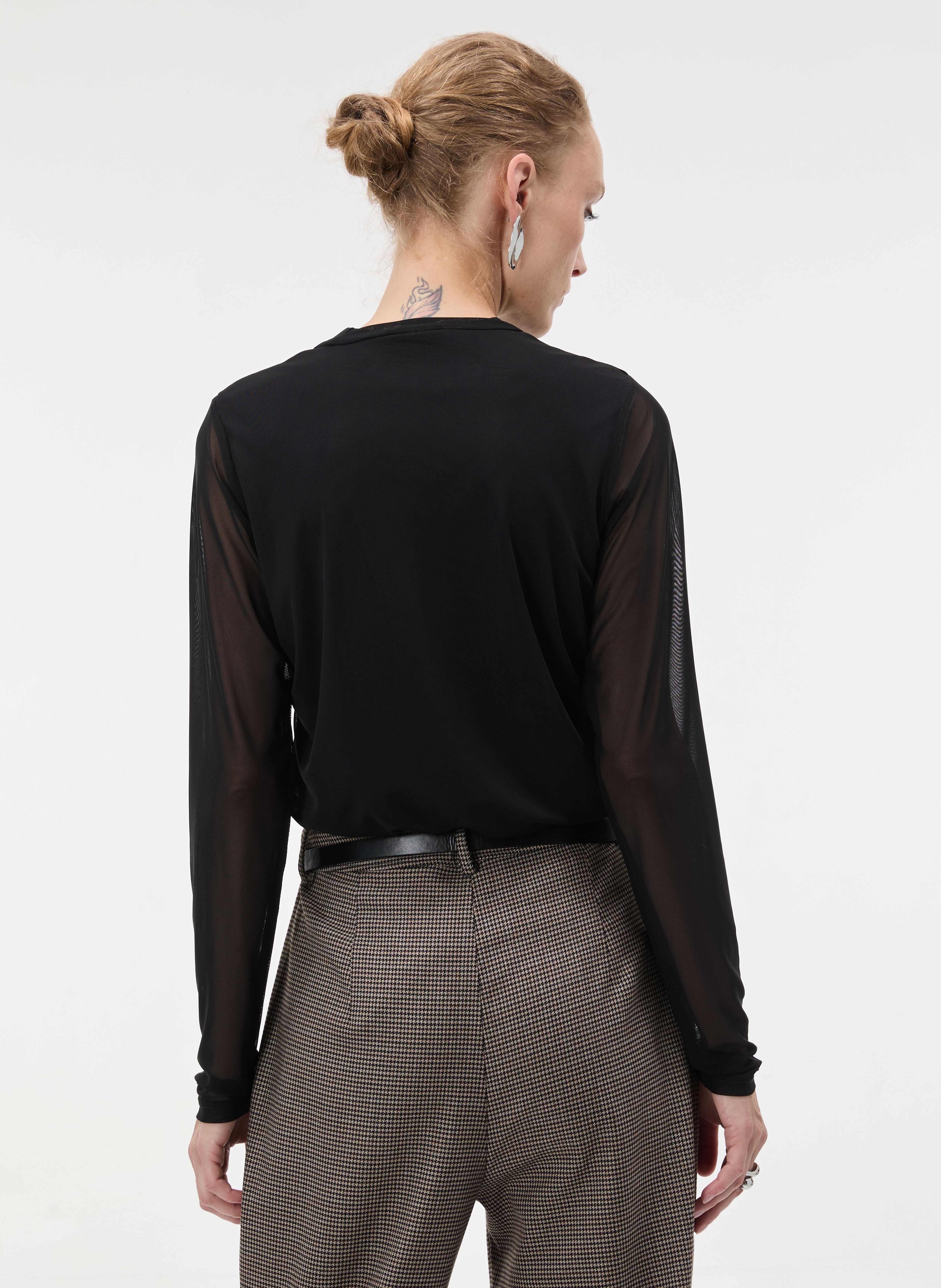 ORSAY fekete női top - 003