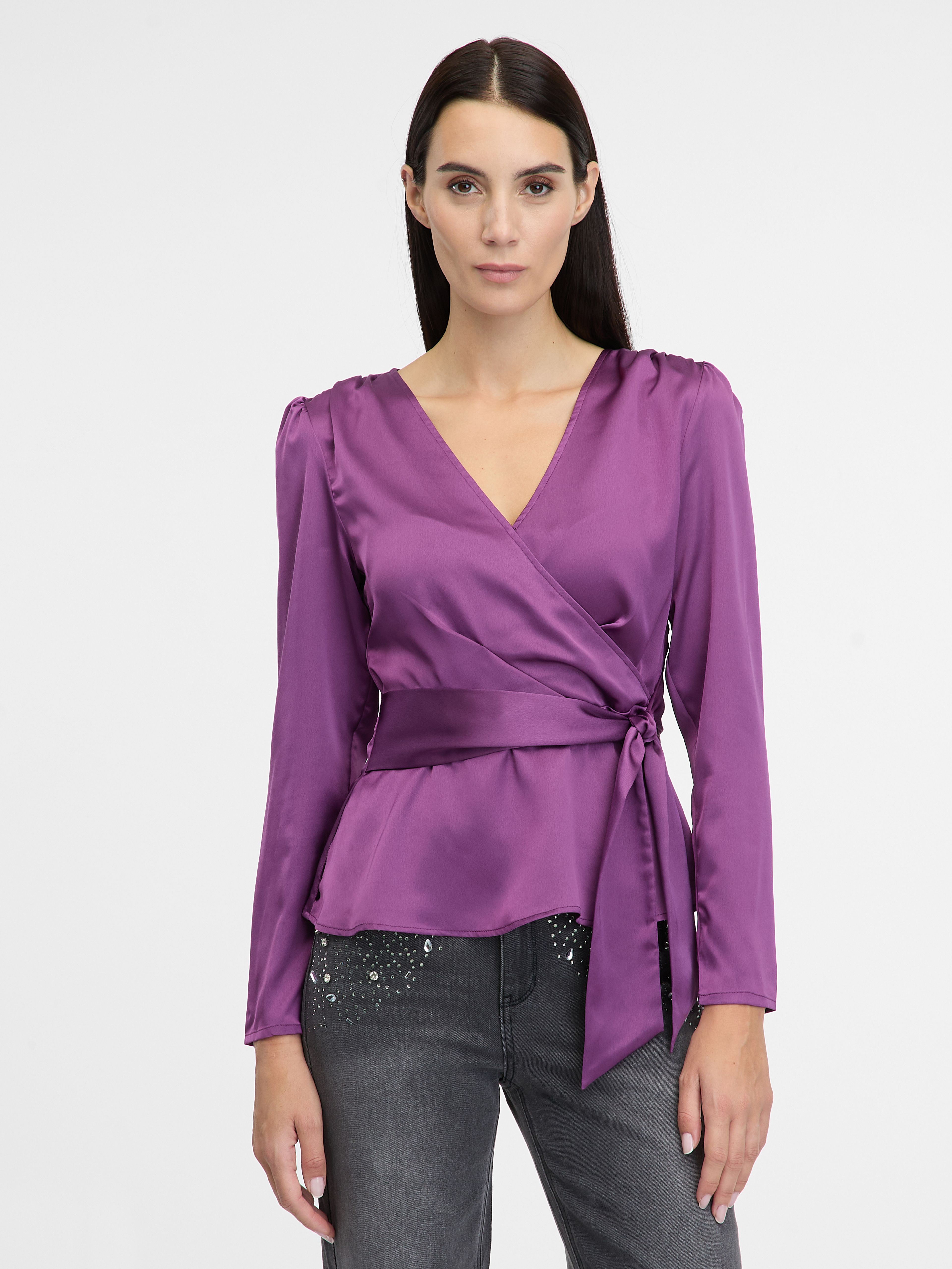 Violette Damenbluse ORSAY