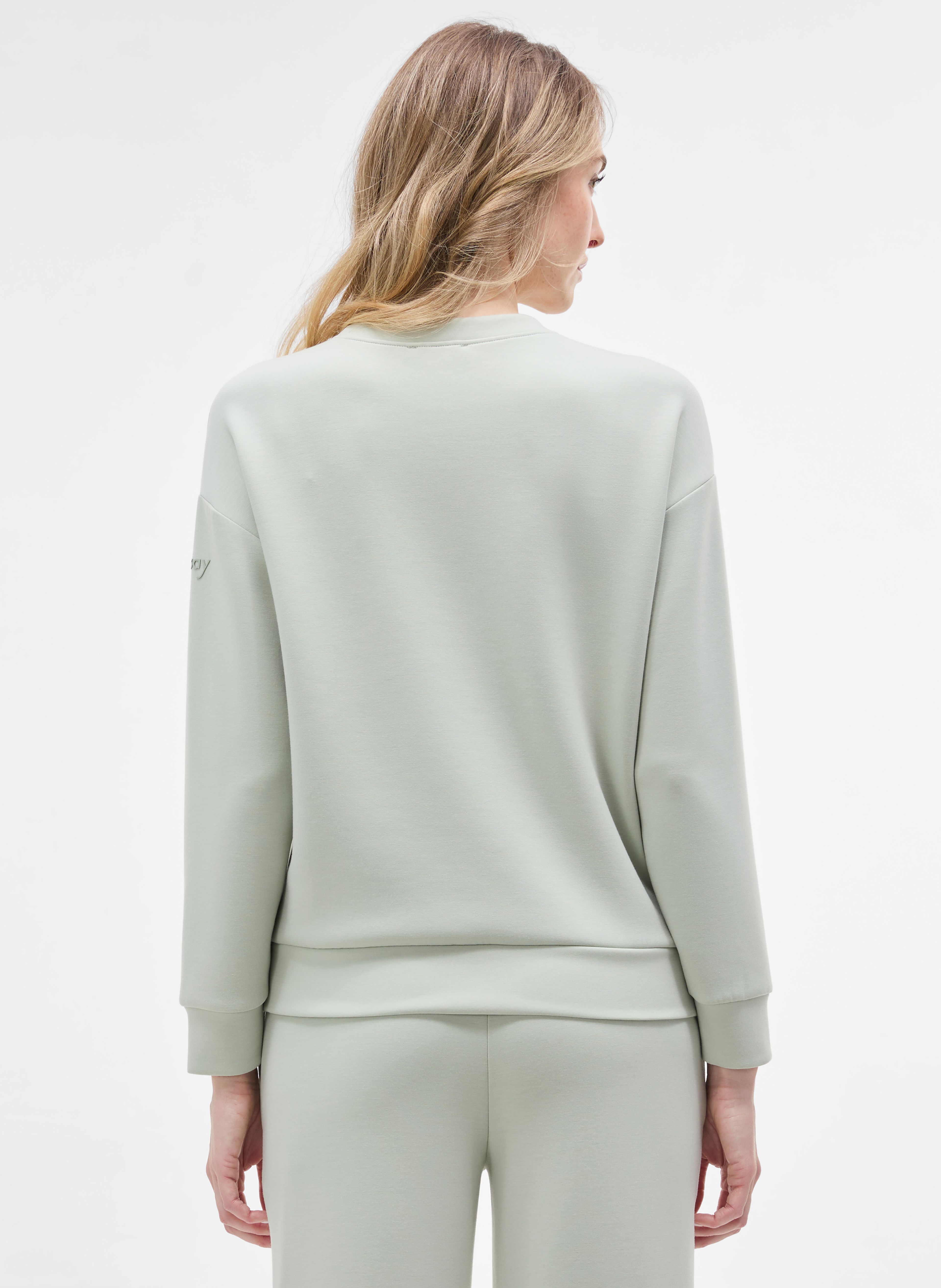 Hellgrünes Damen-Sweatshirt ORSAY - 005