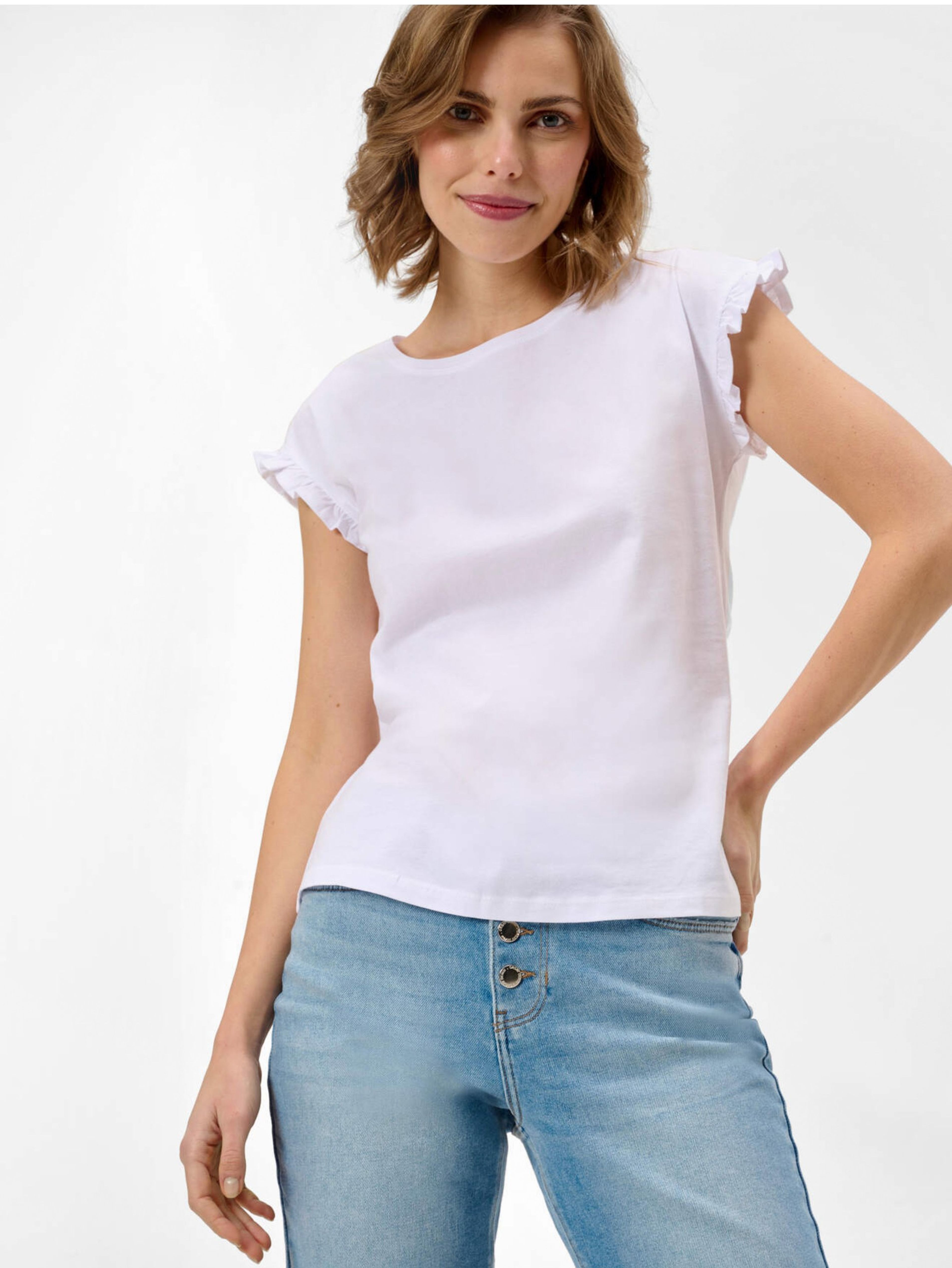 Biały T-shirt ORSAY