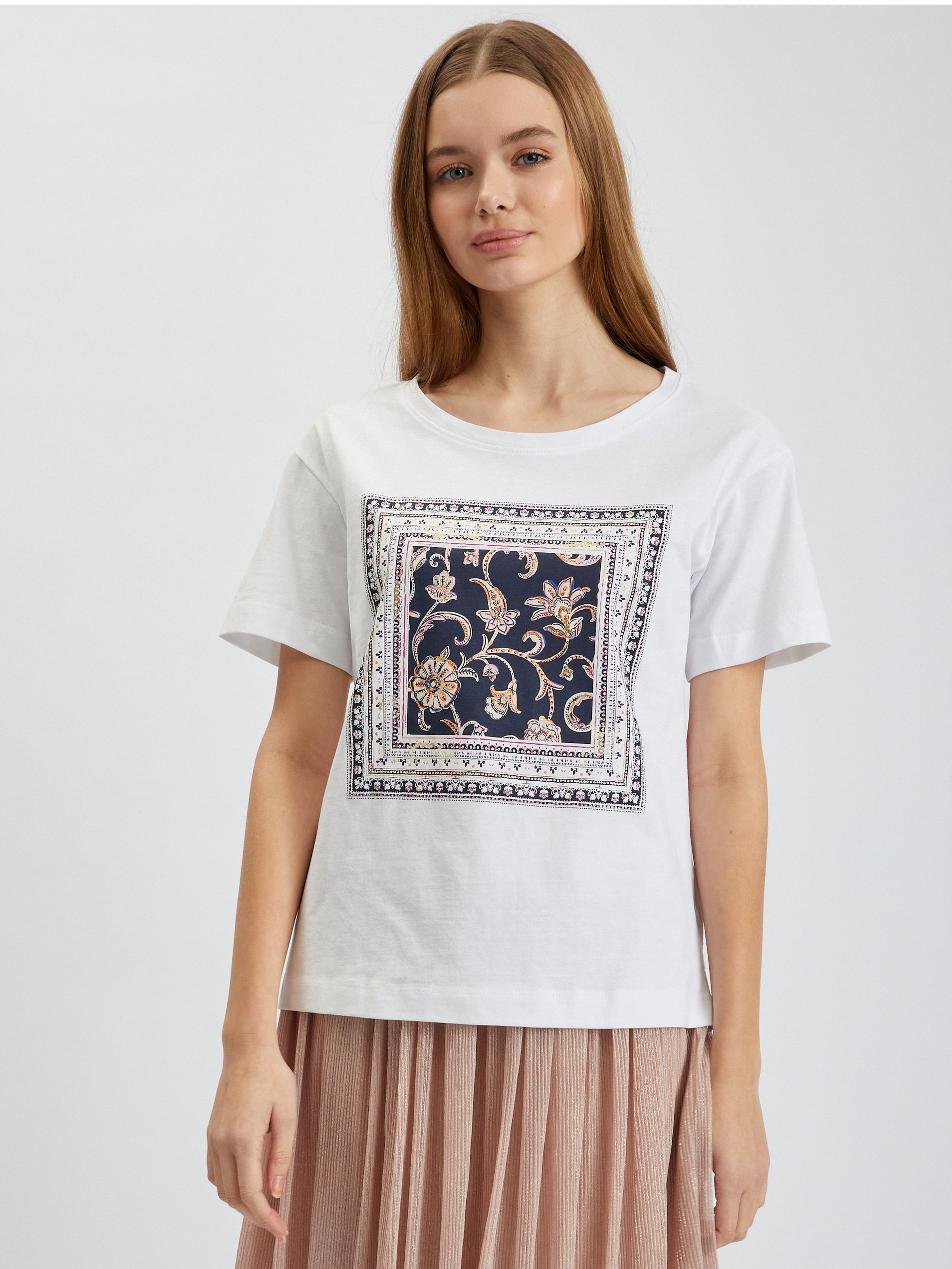 Biała koszulka damska ORSAY