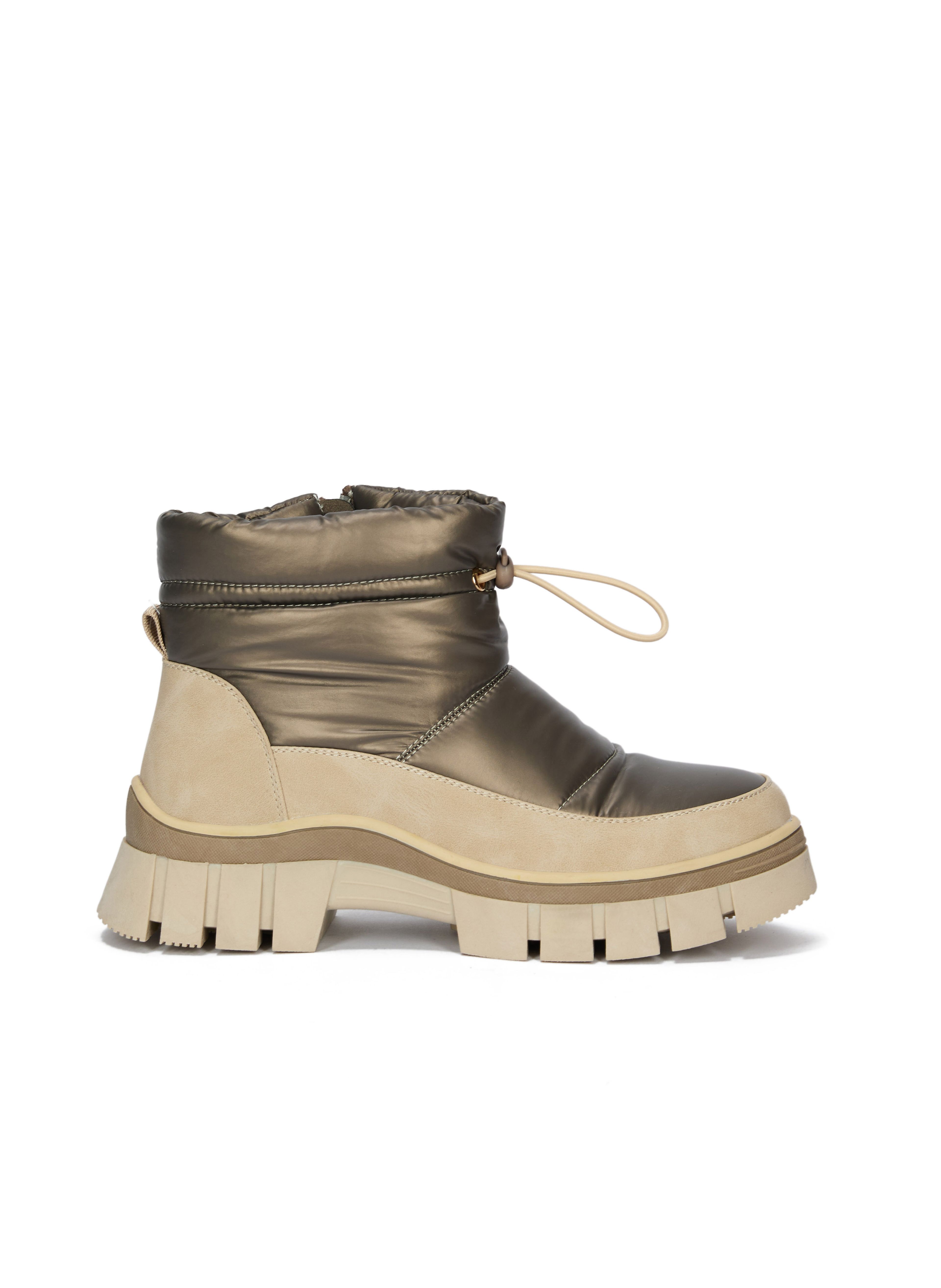 Braune Damen-Winterschuhe ORSAY MOONIE - 002