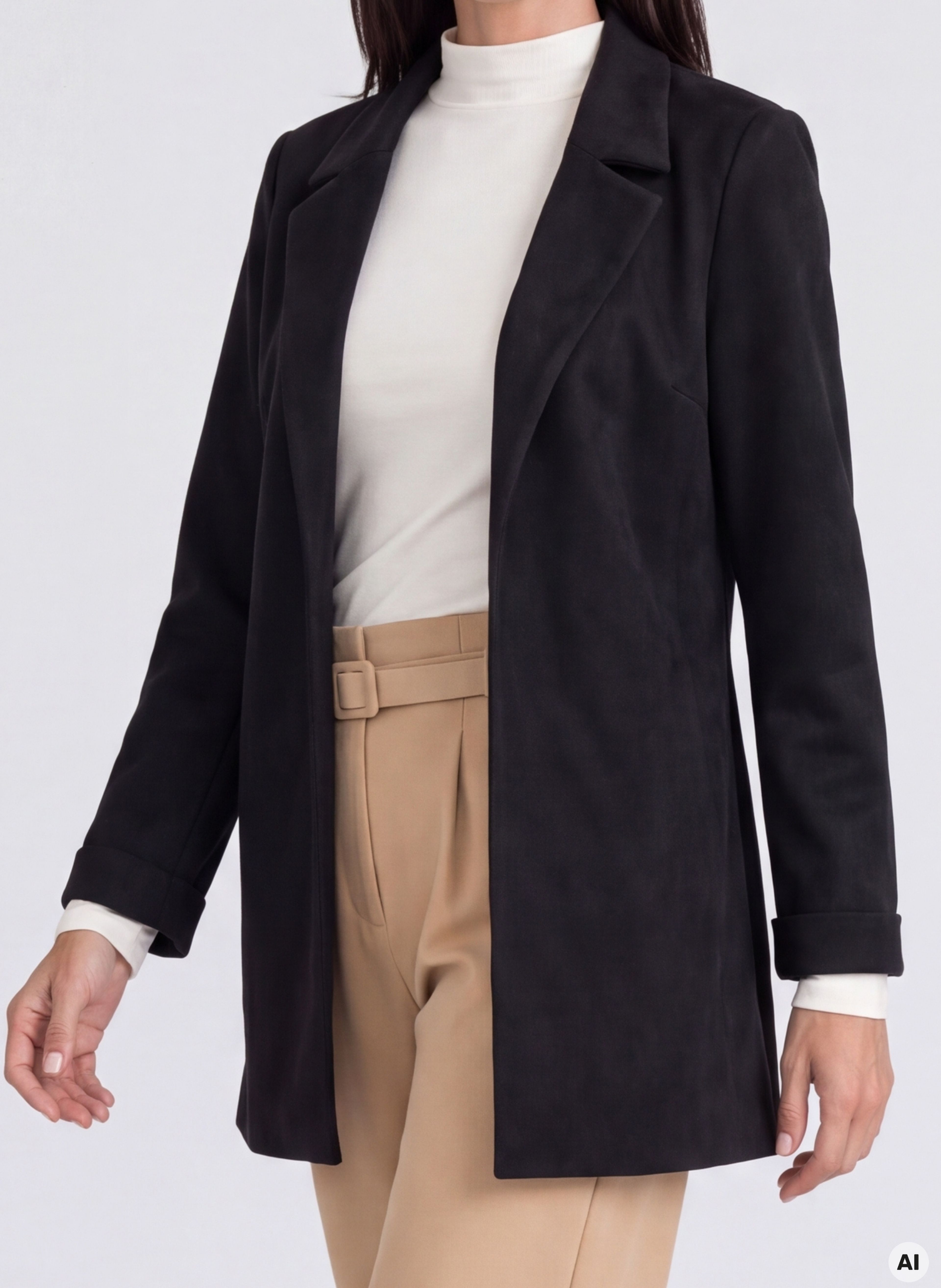 Palton pentru femei negru ORSAY - 003