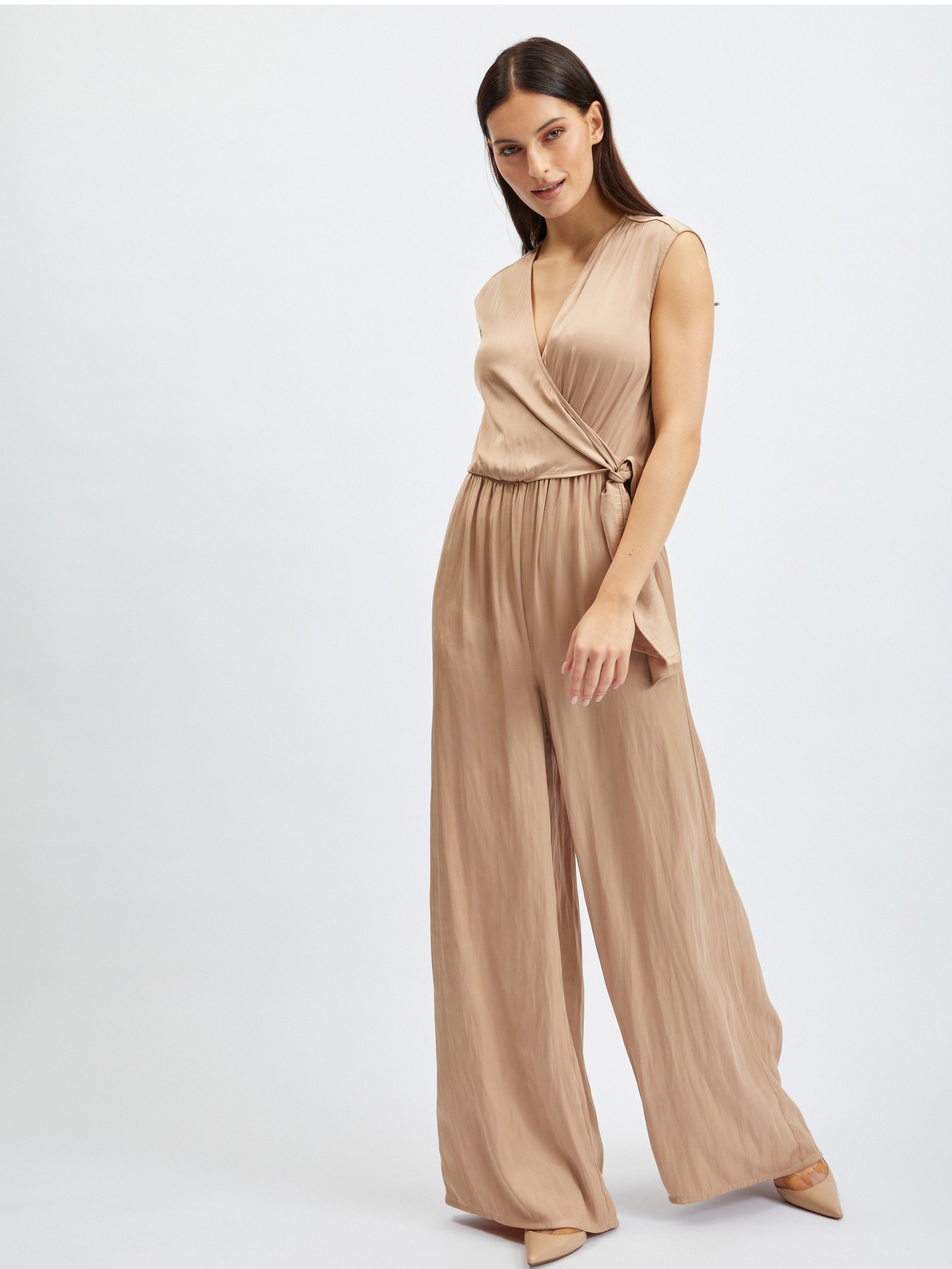 Beigefarbener Damen-Jumpsuit ORSAY 