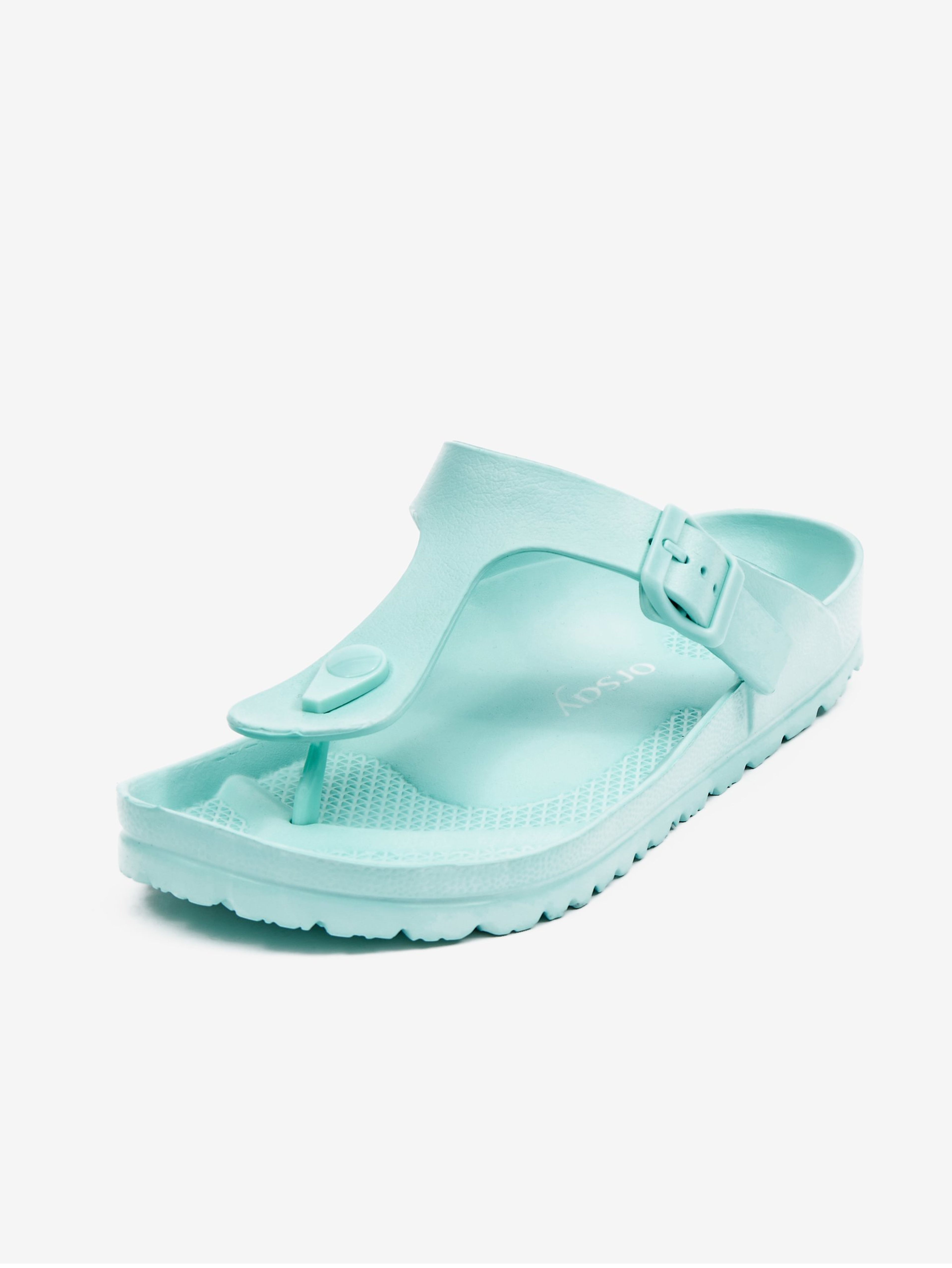 Türkisfarbene Damen-Flip-Flops ORSAY